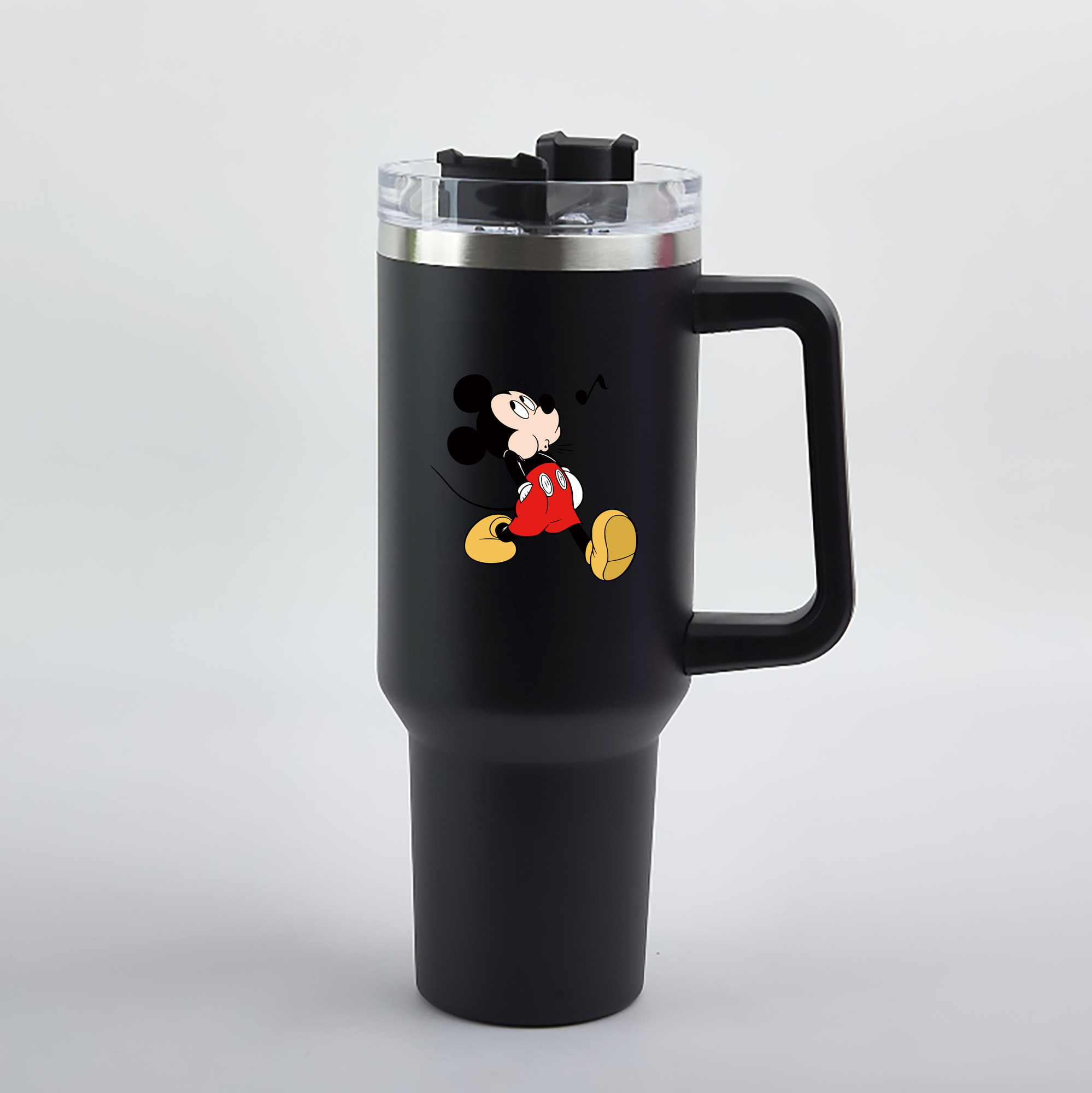 （画像用） ミッキーマウス Mickey Mouse 1200mL車用タンブラー（カラープリント）