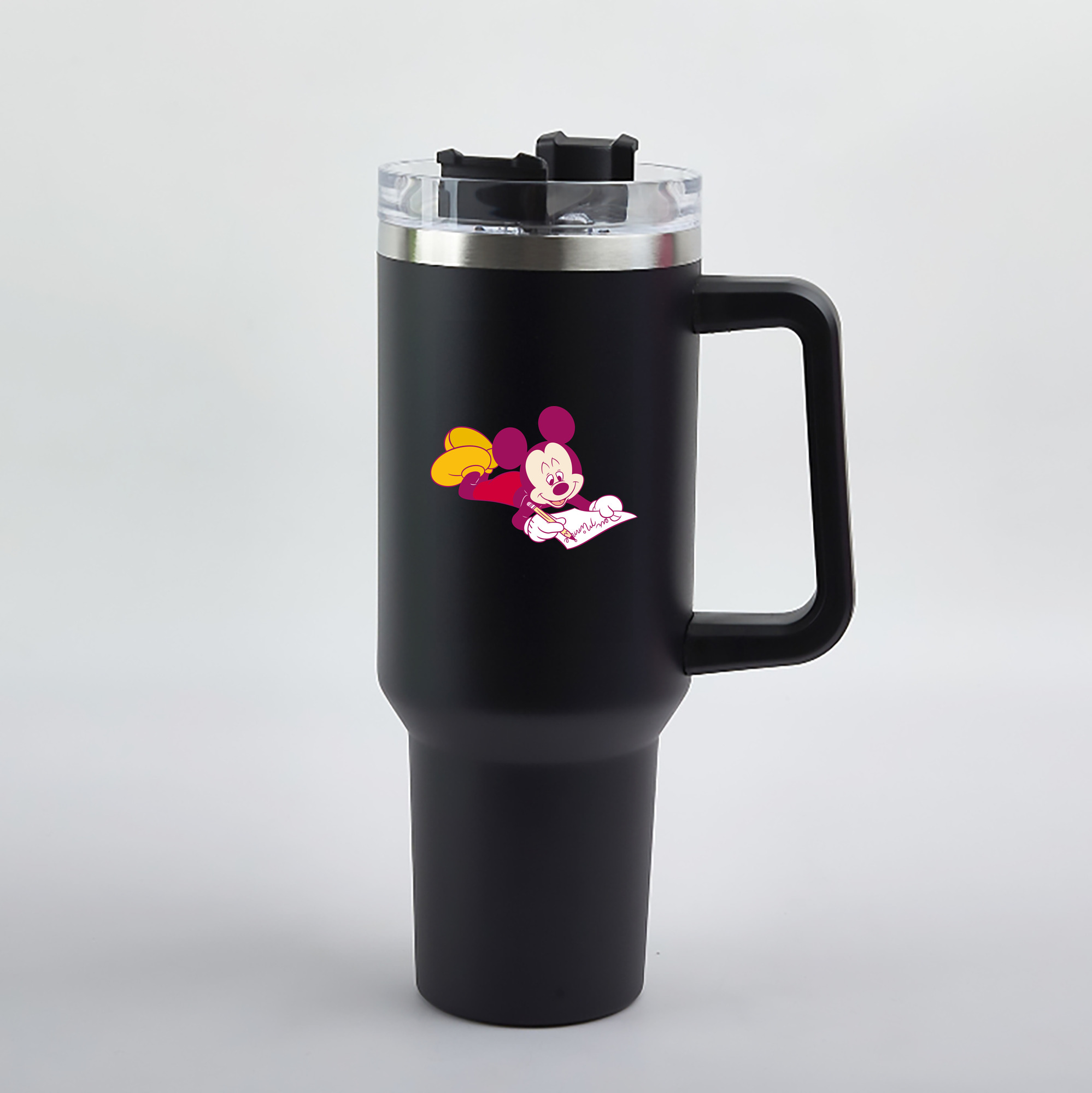 （画像用） ミッキーマウス Mickey Mouse 1200mL車用タンブラー（カラープリント）