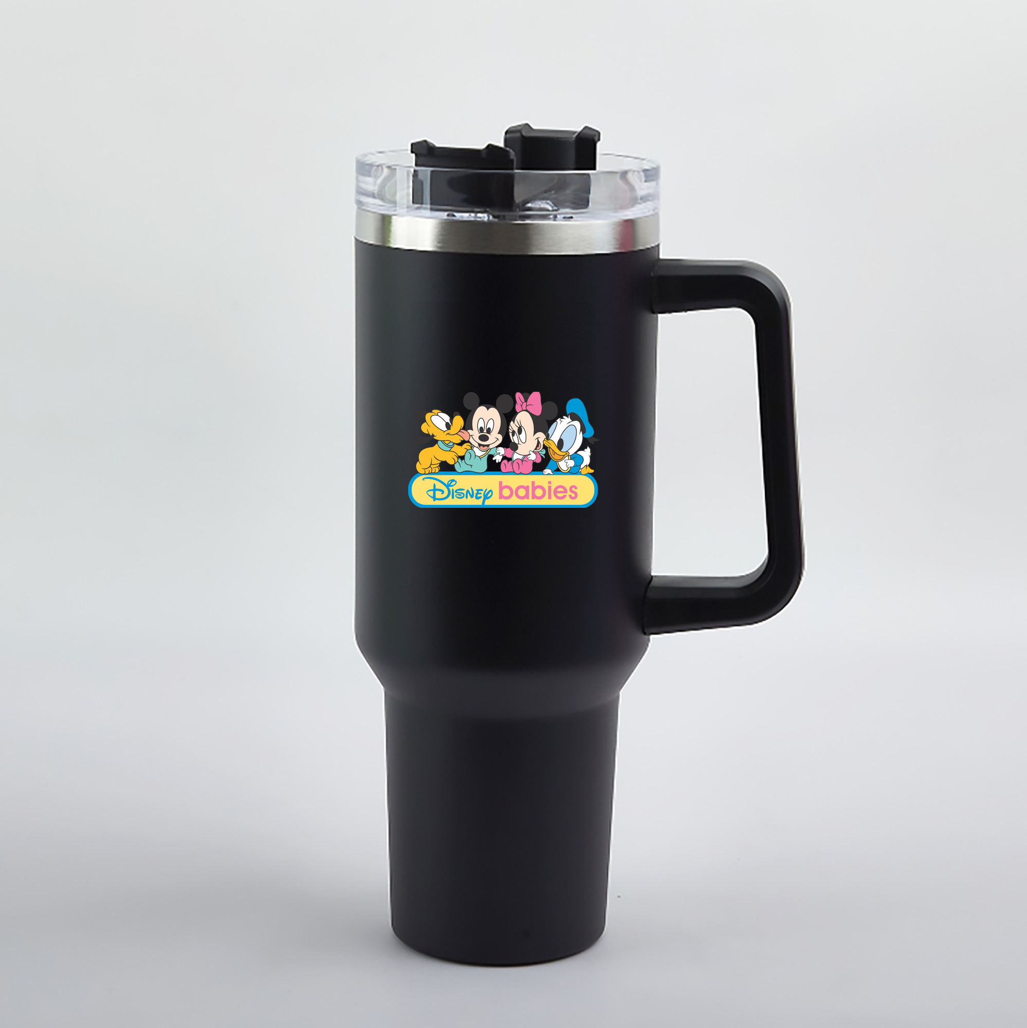 （画像用） ミッキーマウス Mickey Mouse 1200mL車用タンブラー（カラープリント）