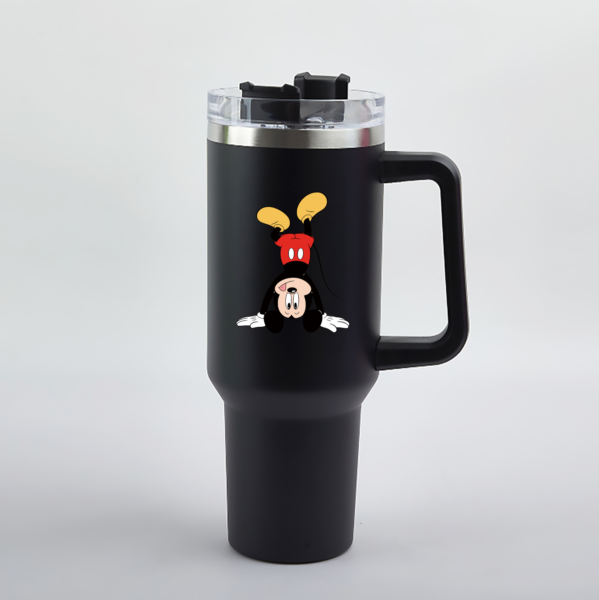 （画像用） ミッキーマウス Mickey Mouse 1200mL車用タンブラー（カラープリント）