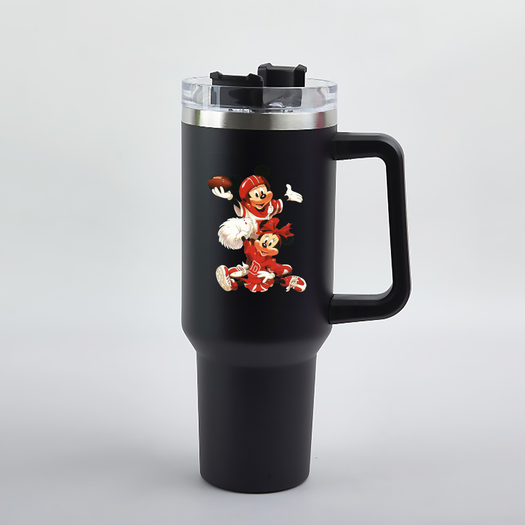 （画像用） ミッキーマウス Mickey Mouse 1200mL車用タンブラー（カラープリント）