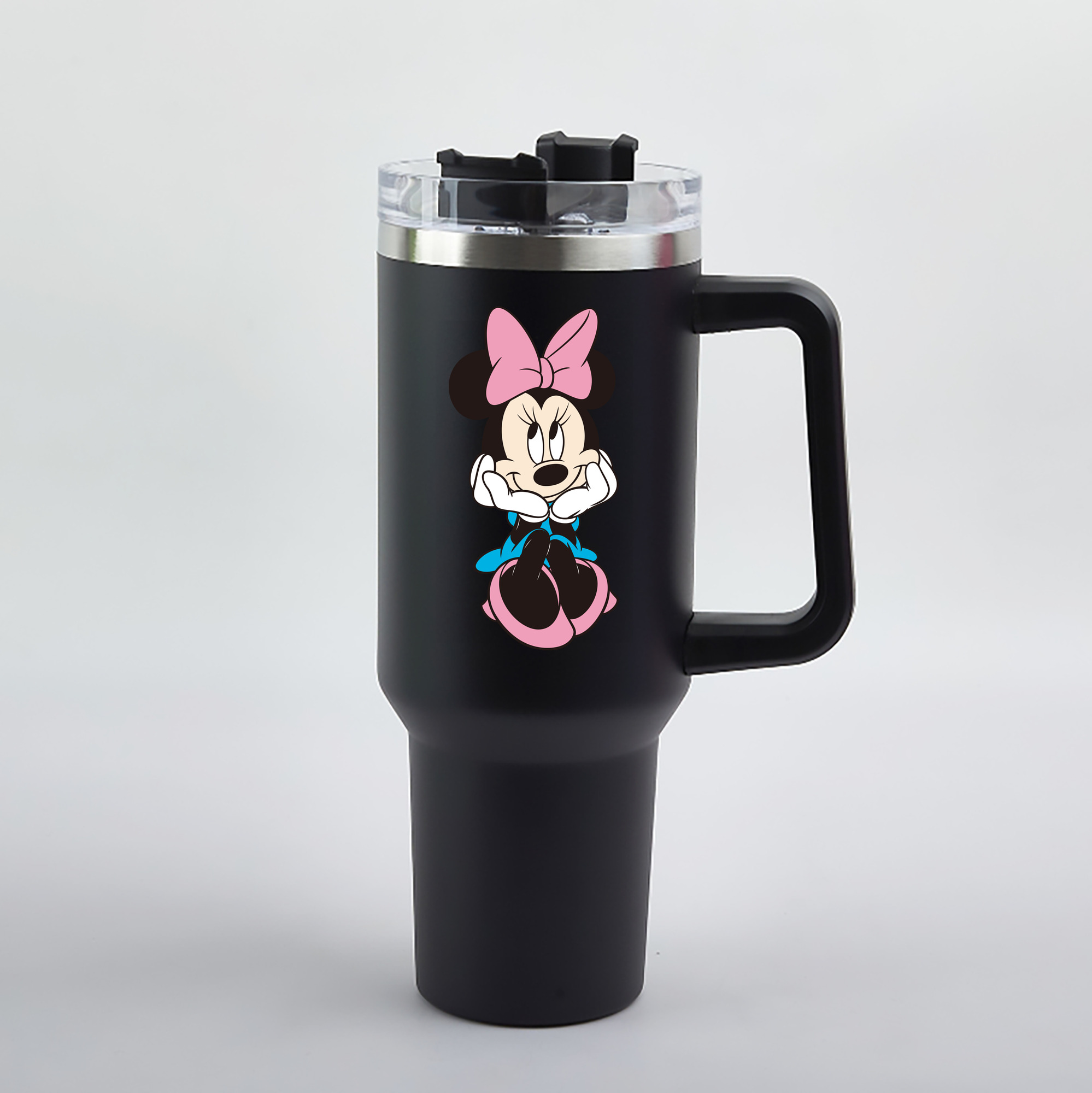 （画像用） ミッキーマウス Mickey Mouse 1200mL車用タンブラー（カラープリント）
