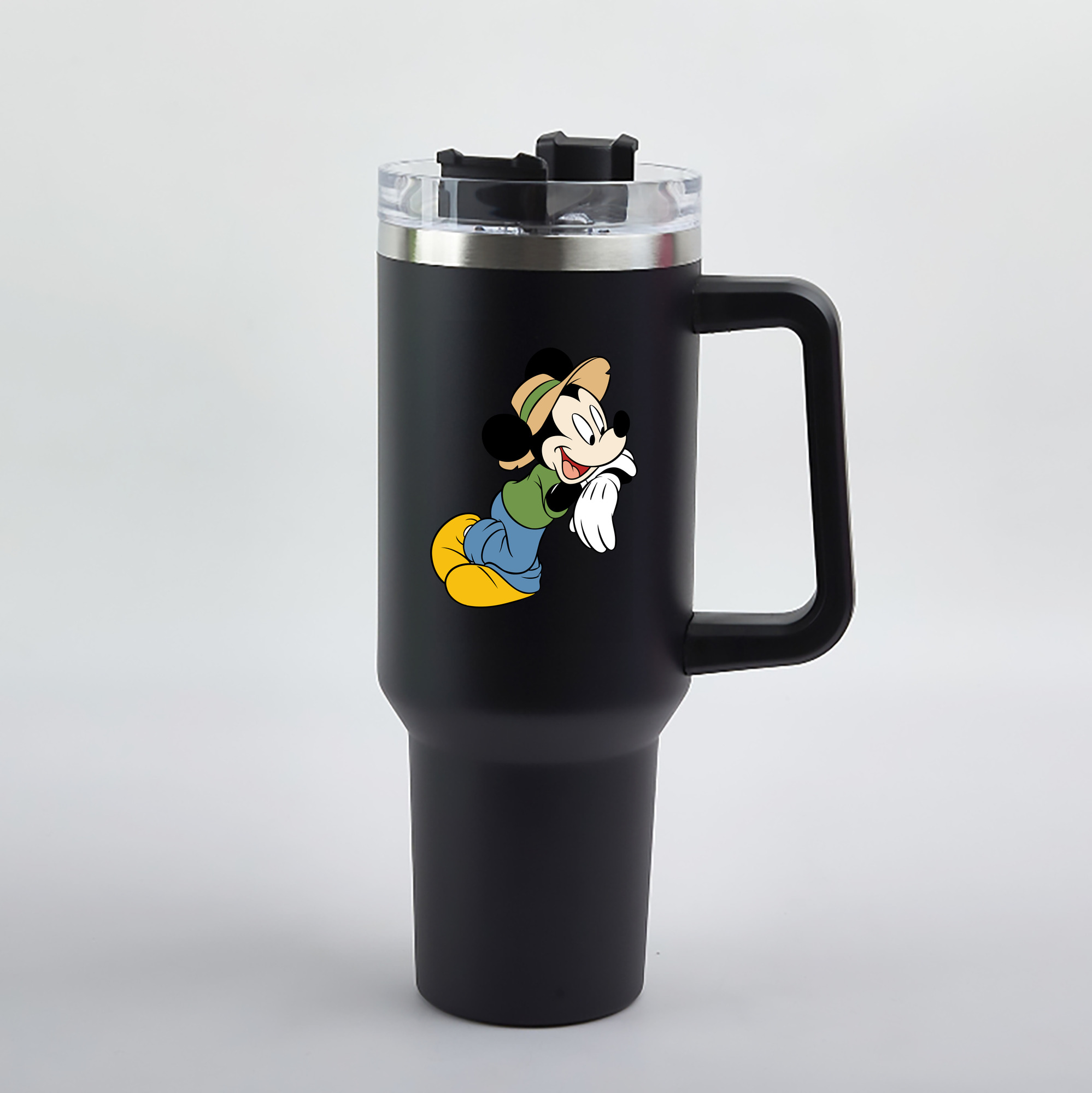 （画像用） ミッキーマウス Mickey Mouse 1200mL車用タンブラー（カラープリント）