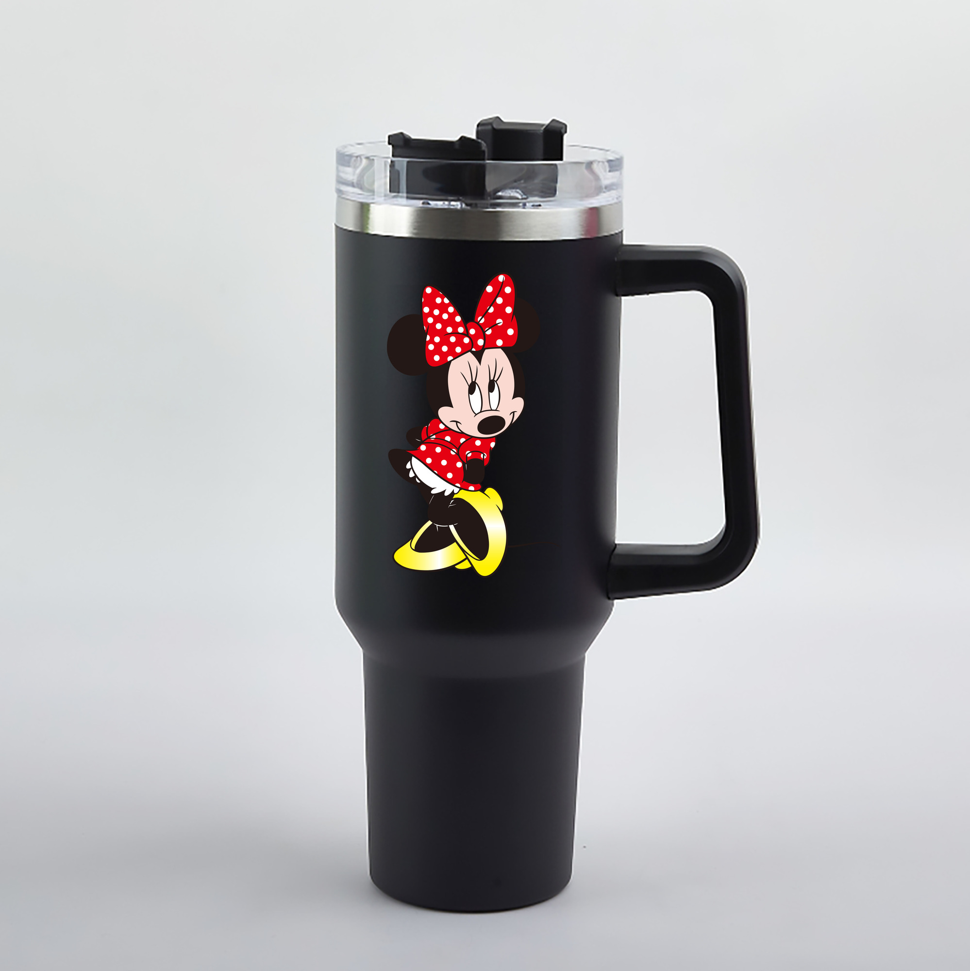 （画像用） ミッキーマウス Mickey Mouse 1200mL車用タンブラー（カラープリント）