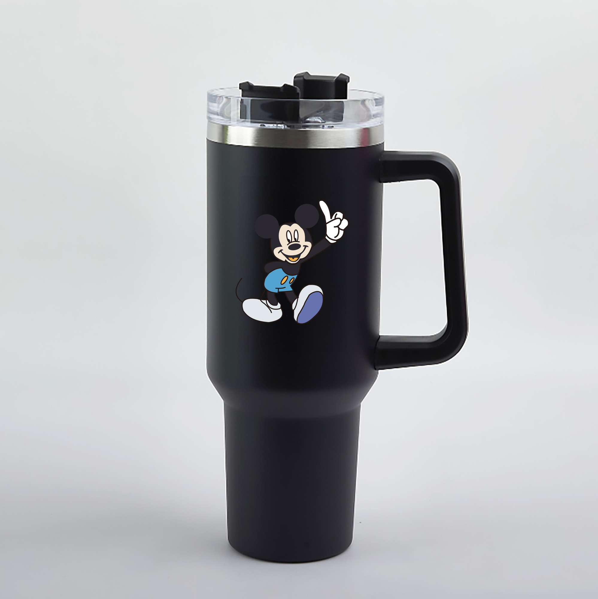 （画像用） ミッキーマウス Mickey Mouse 1200mL車用タンブラー（カラープリント）