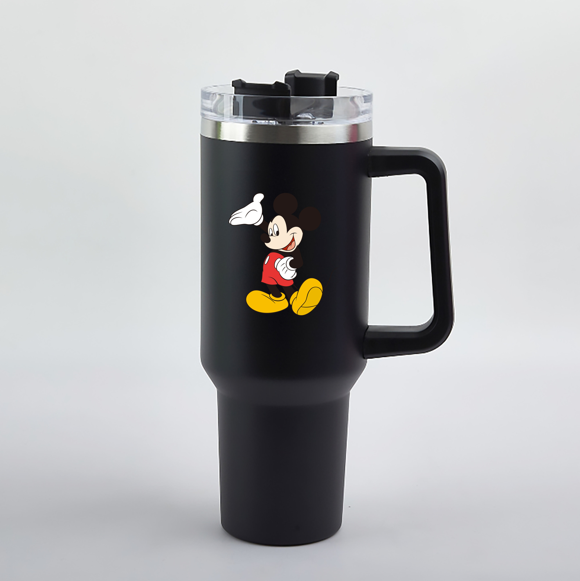 （画像用） ミッキーマウス Mickey Mouse 1200mL車用タンブラー（カラープリント）