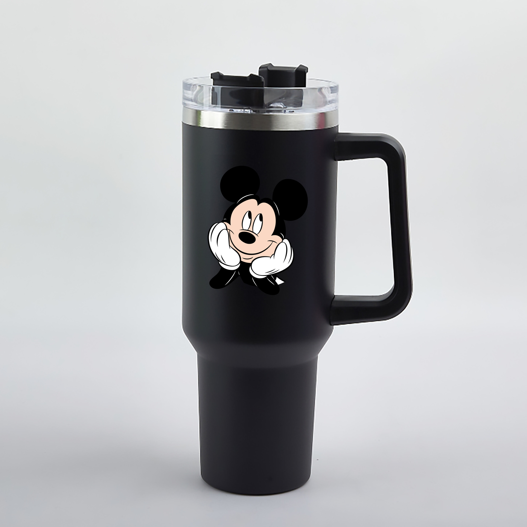 （画像用） ミッキーマウス Mickey Mouse 1200mL車用タンブラー（カラープリント）