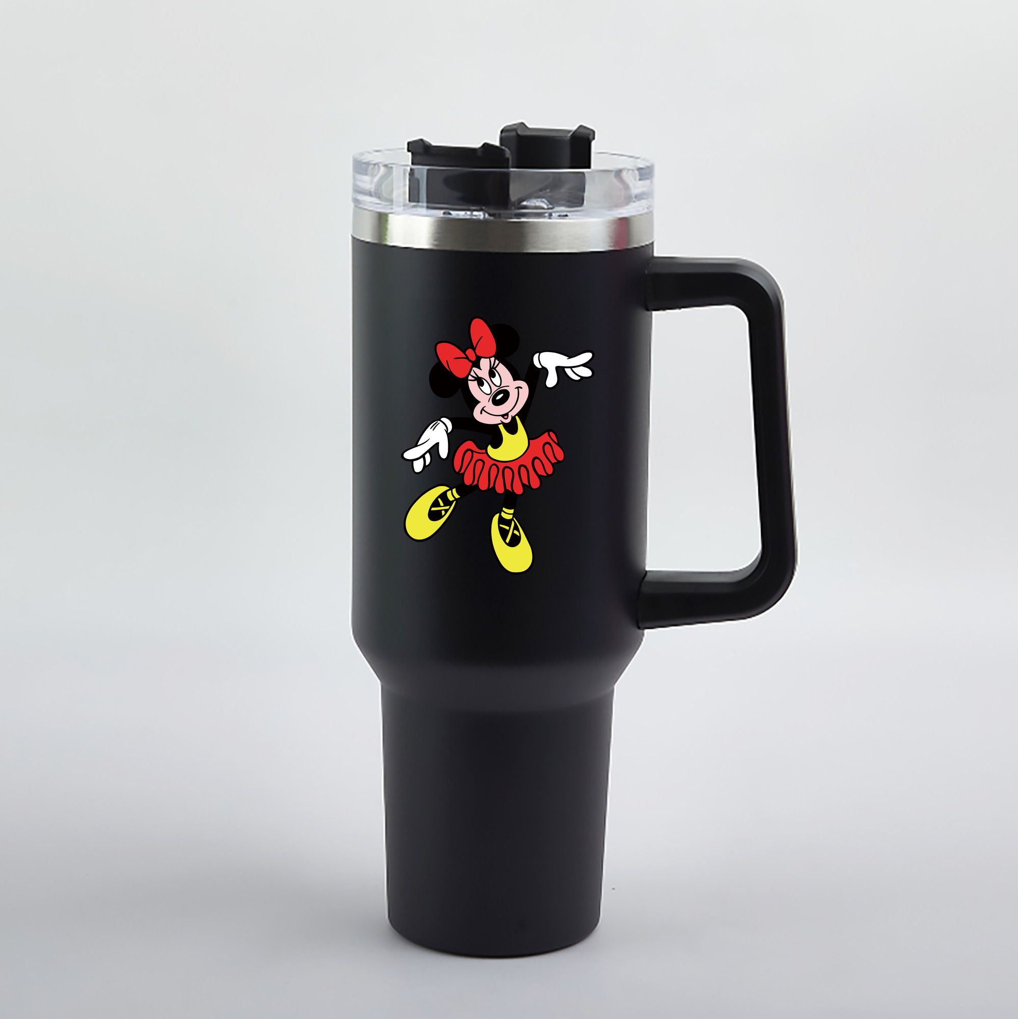 （画像用） ミッキーマウス Mickey Mouse 1200mL車用タンブラー（カラープリント）