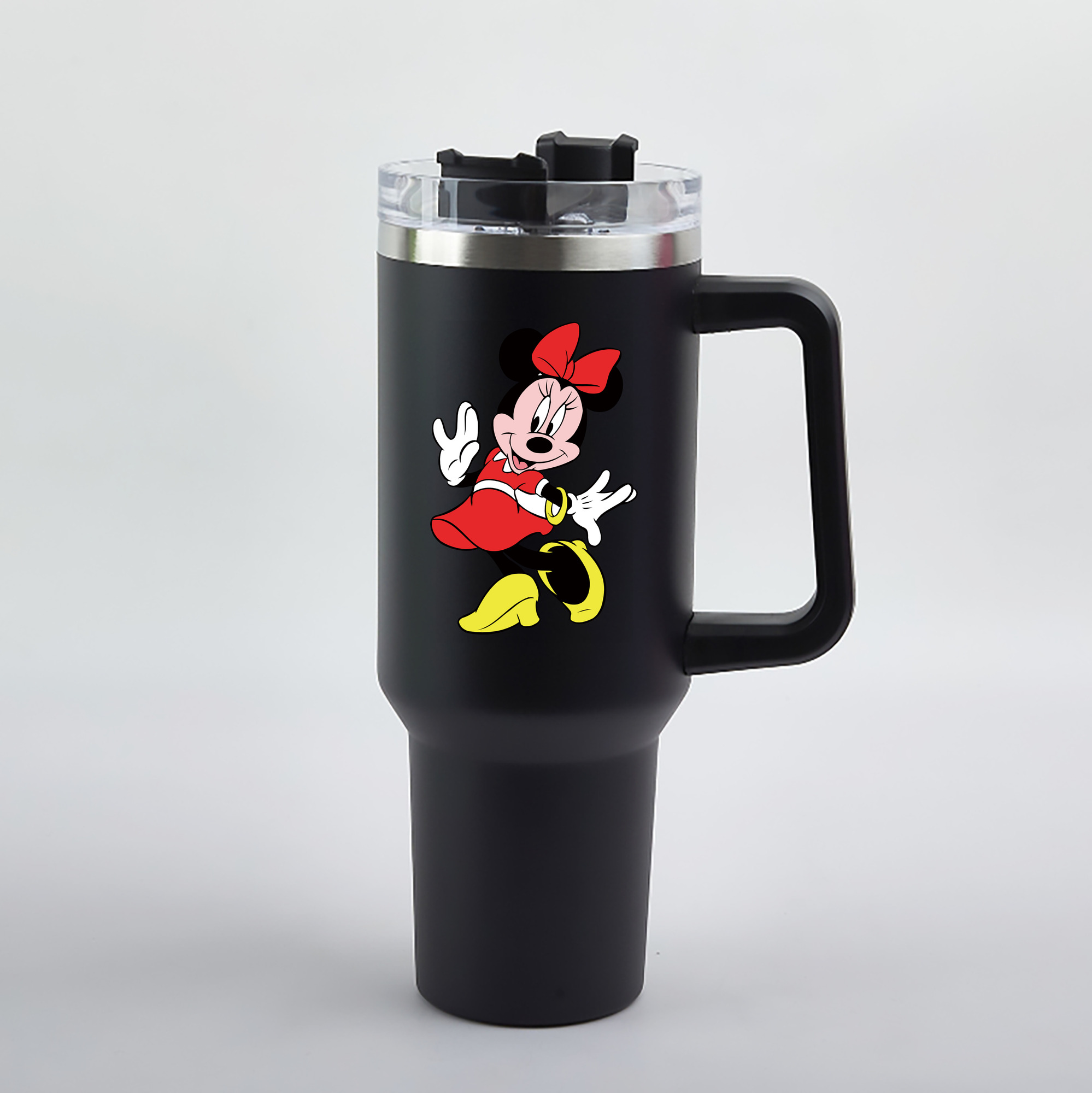 （画像用） ミッキーマウス Mickey Mouse 1200mL車用タンブラー（カラープリント）
