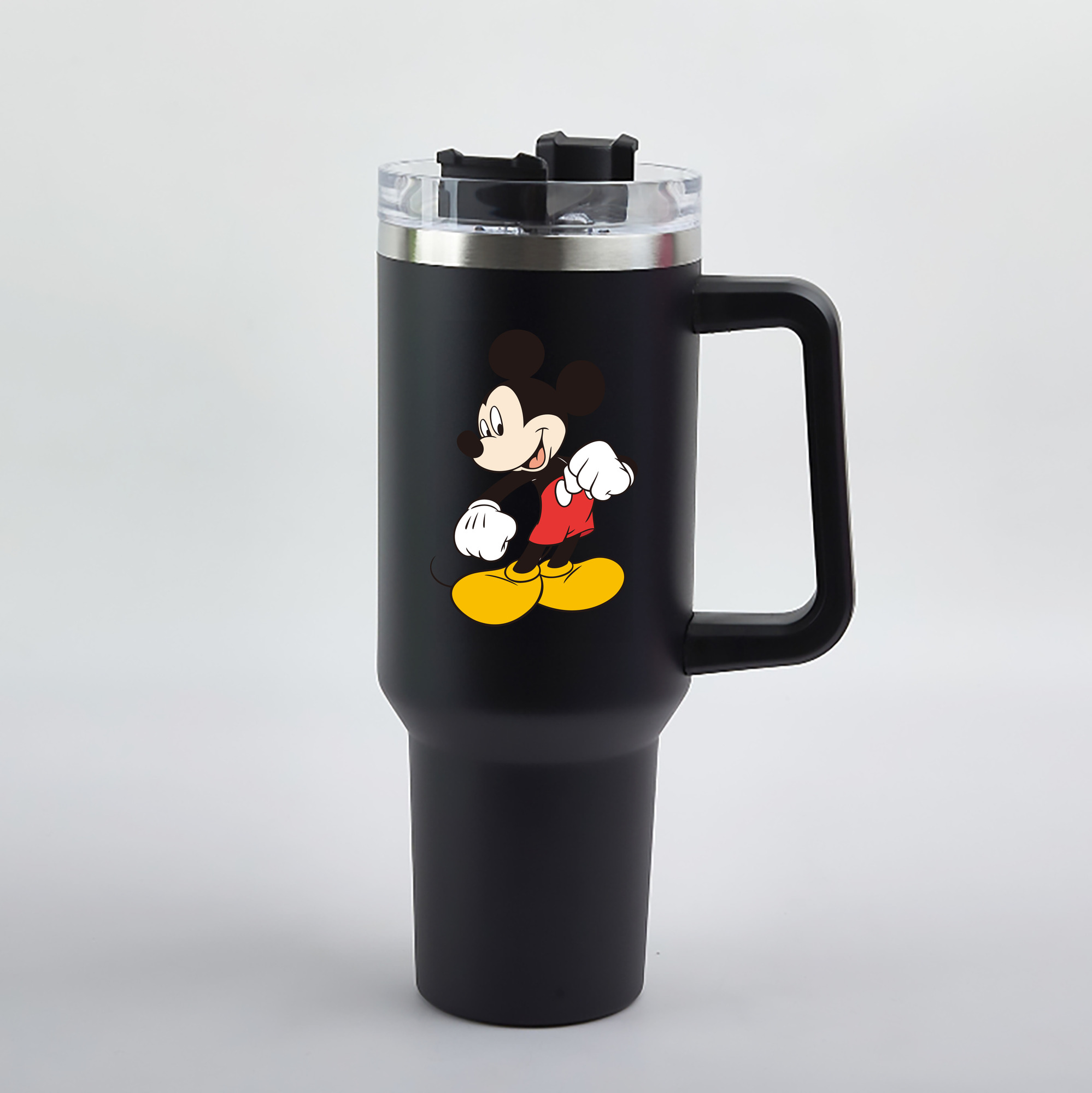 （画像用） ミッキーマウス Mickey Mouse 1200mL車用タンブラー（カラープリント）
