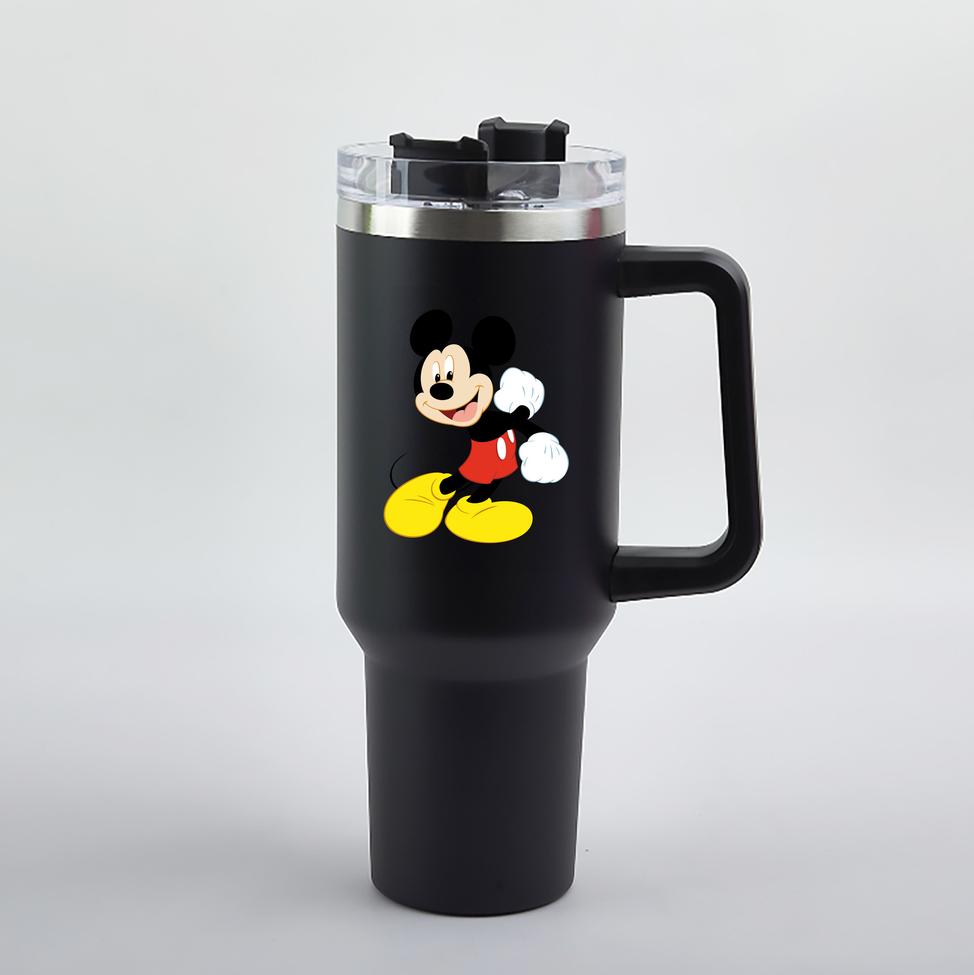 （画像用） ミッキーマウス Mickey Mouse 1200mL車用タンブラー（カラープリント）