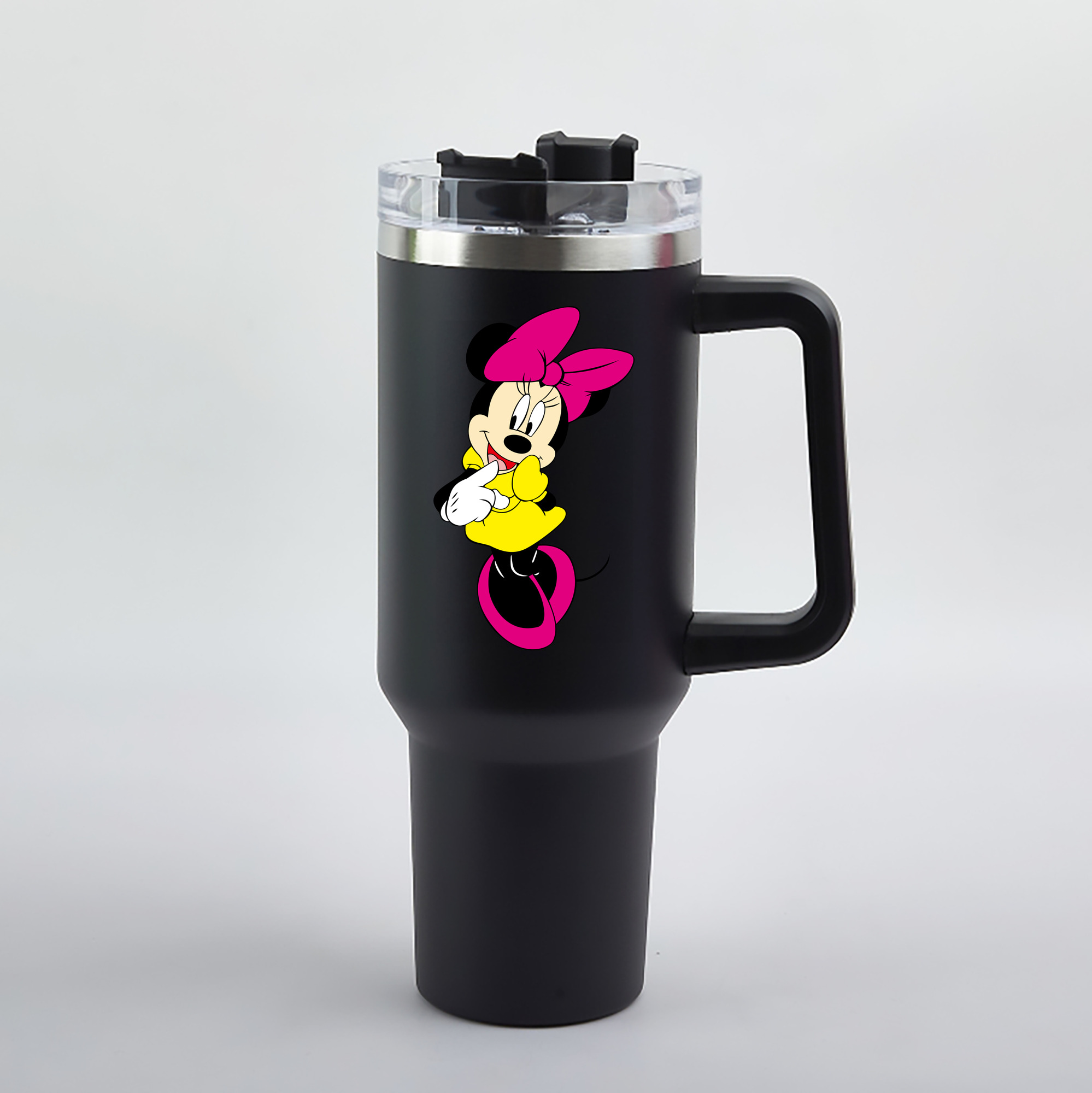 （画像用） ミッキーマウス Mickey Mouse 1200mL車用タンブラー（カラープリント）