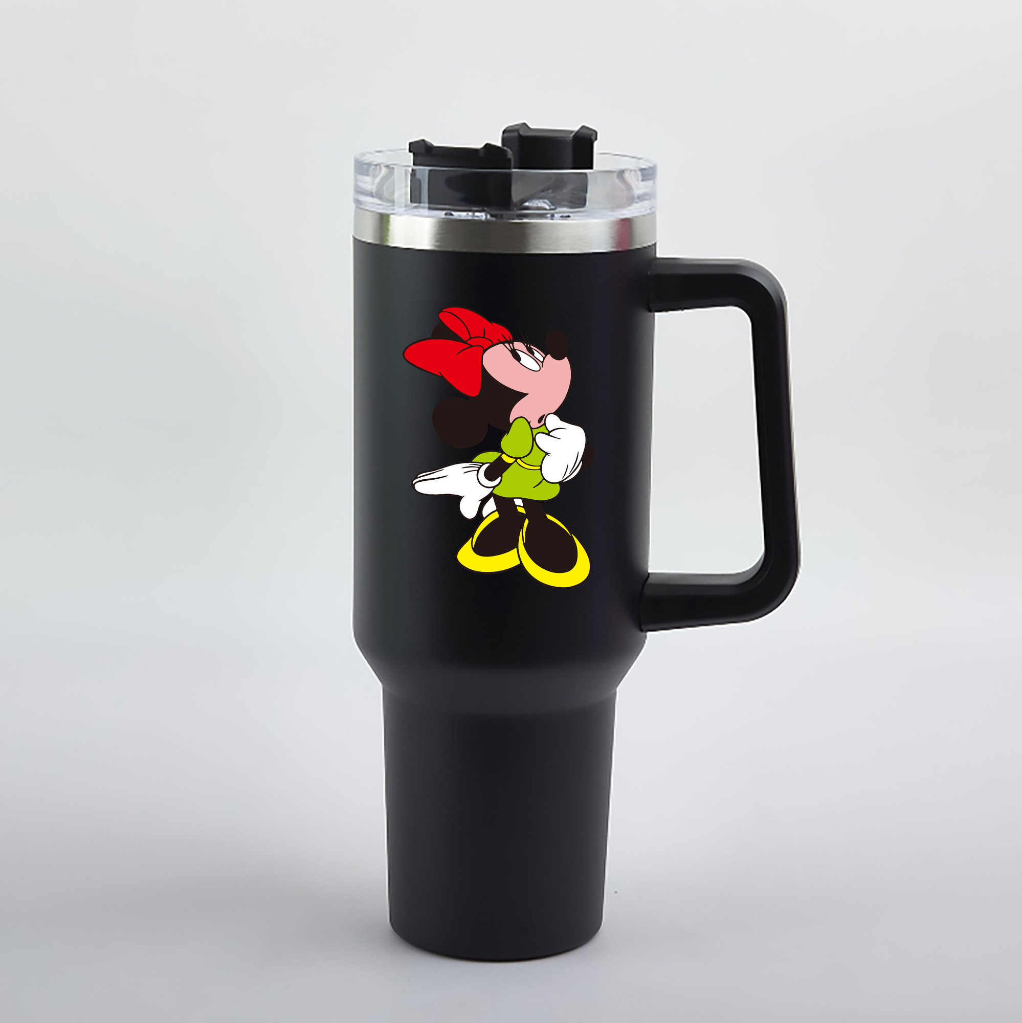 （画像用） ミッキーマウス Mickey Mouse 1200mL車用タンブラー（カラープリント）
