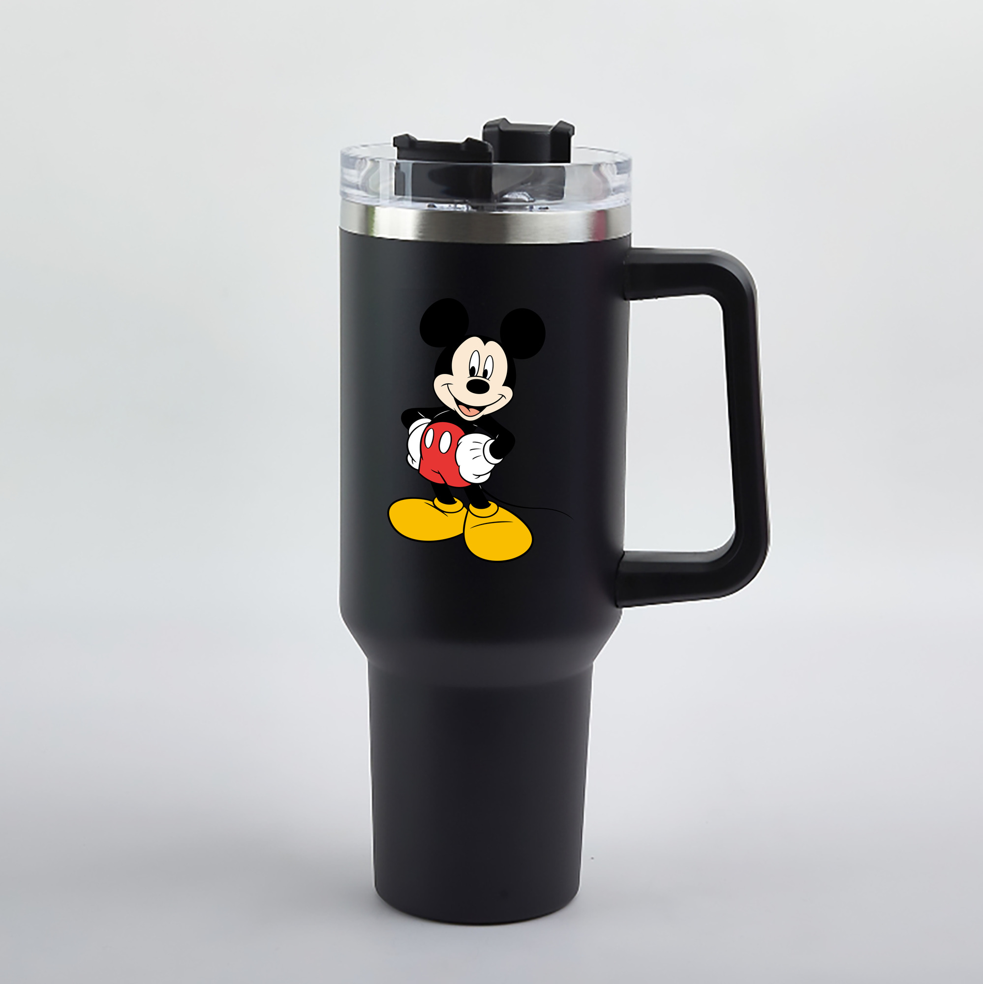 （画像用） ミッキーマウス Mickey Mouse 1200mL車用タンブラー（カラープリント）