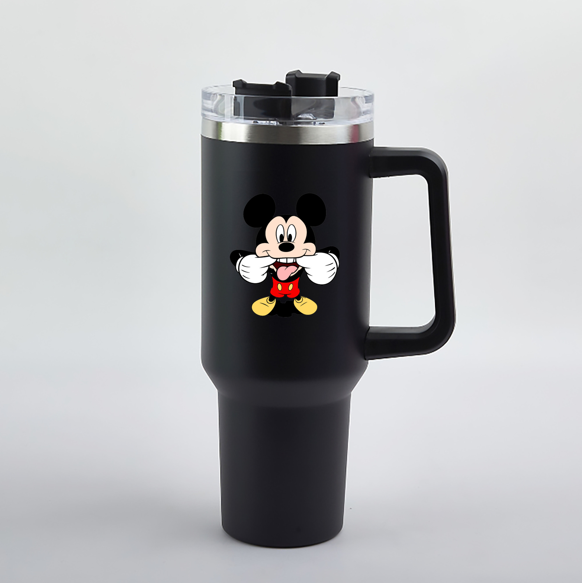 （画像用） ミッキーマウス Mickey Mouse 1200mL車用タンブラー（カラープリント）