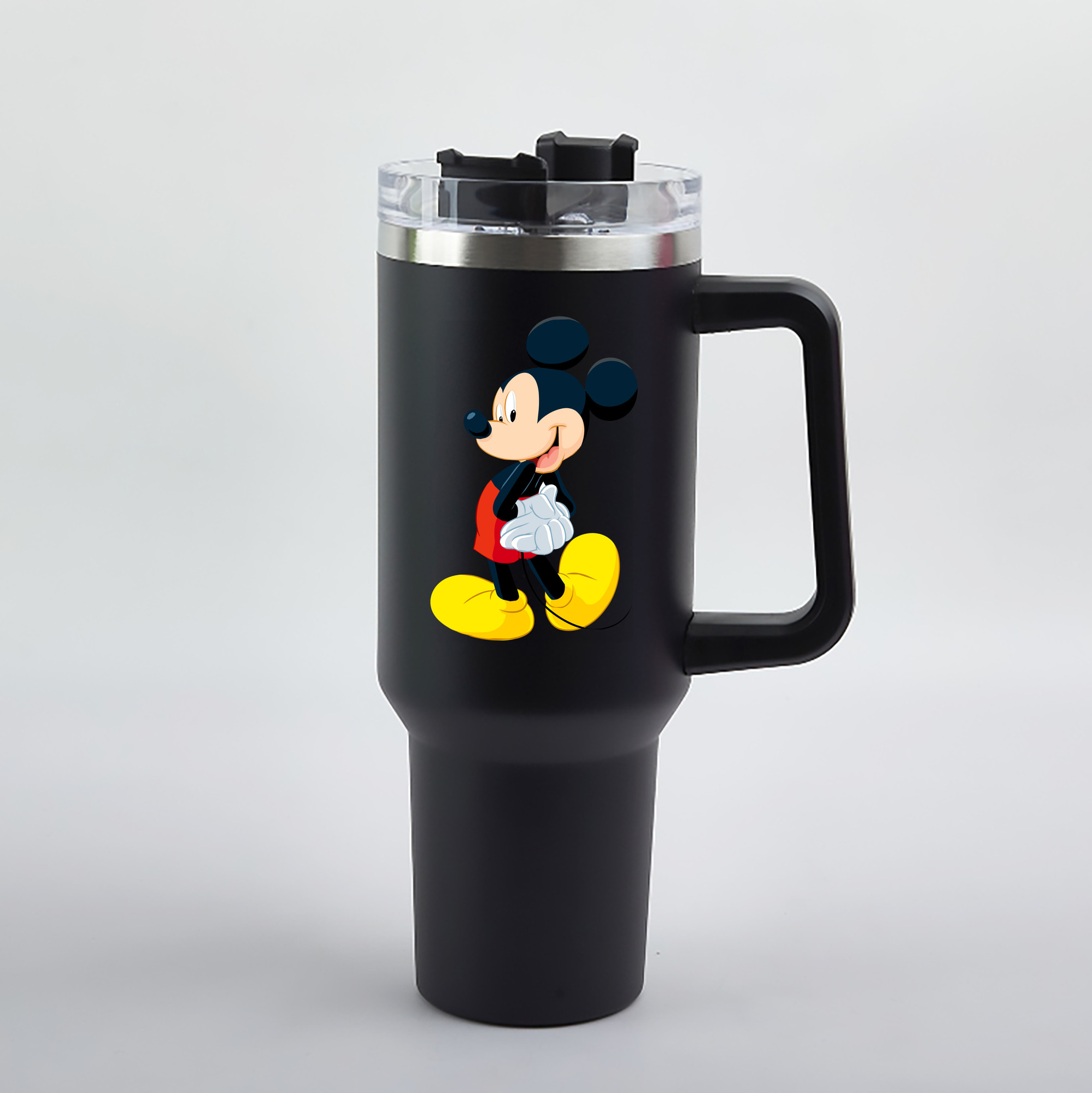 （画像用） ミッキーマウス Mickey Mouse 1200mL車用タンブラー（カラープリント）