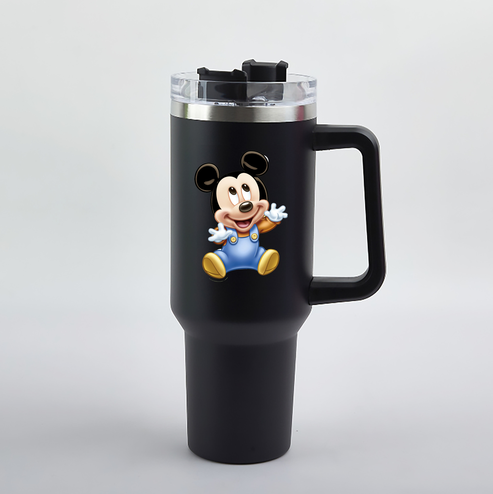 （画像用） ミッキーマウス Mickey Mouse 1200mL車用タンブラー（カラープリント）