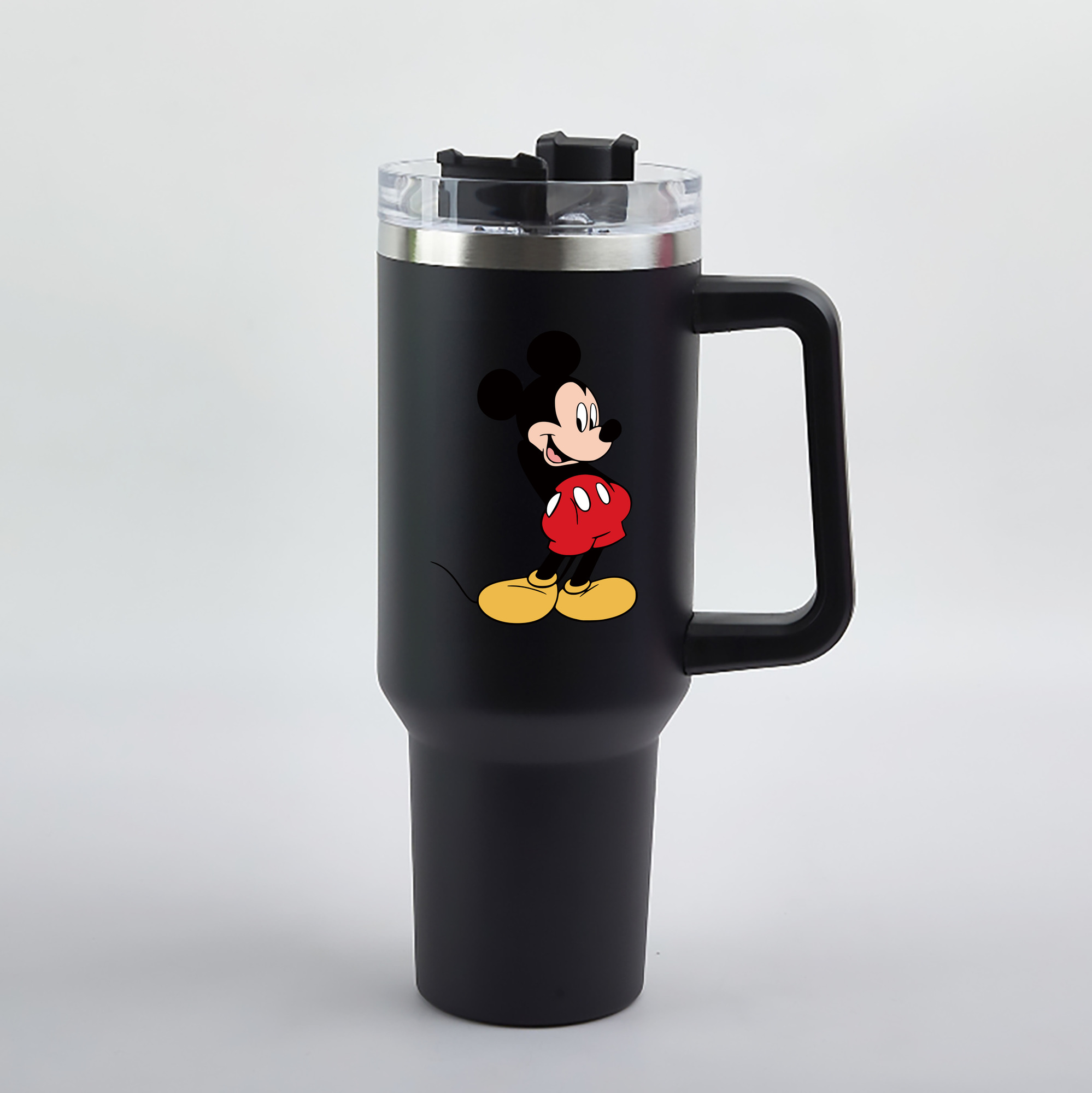 （画像用） ミッキーマウス Mickey Mouse 1200mL車用タンブラー（カラープリント）
