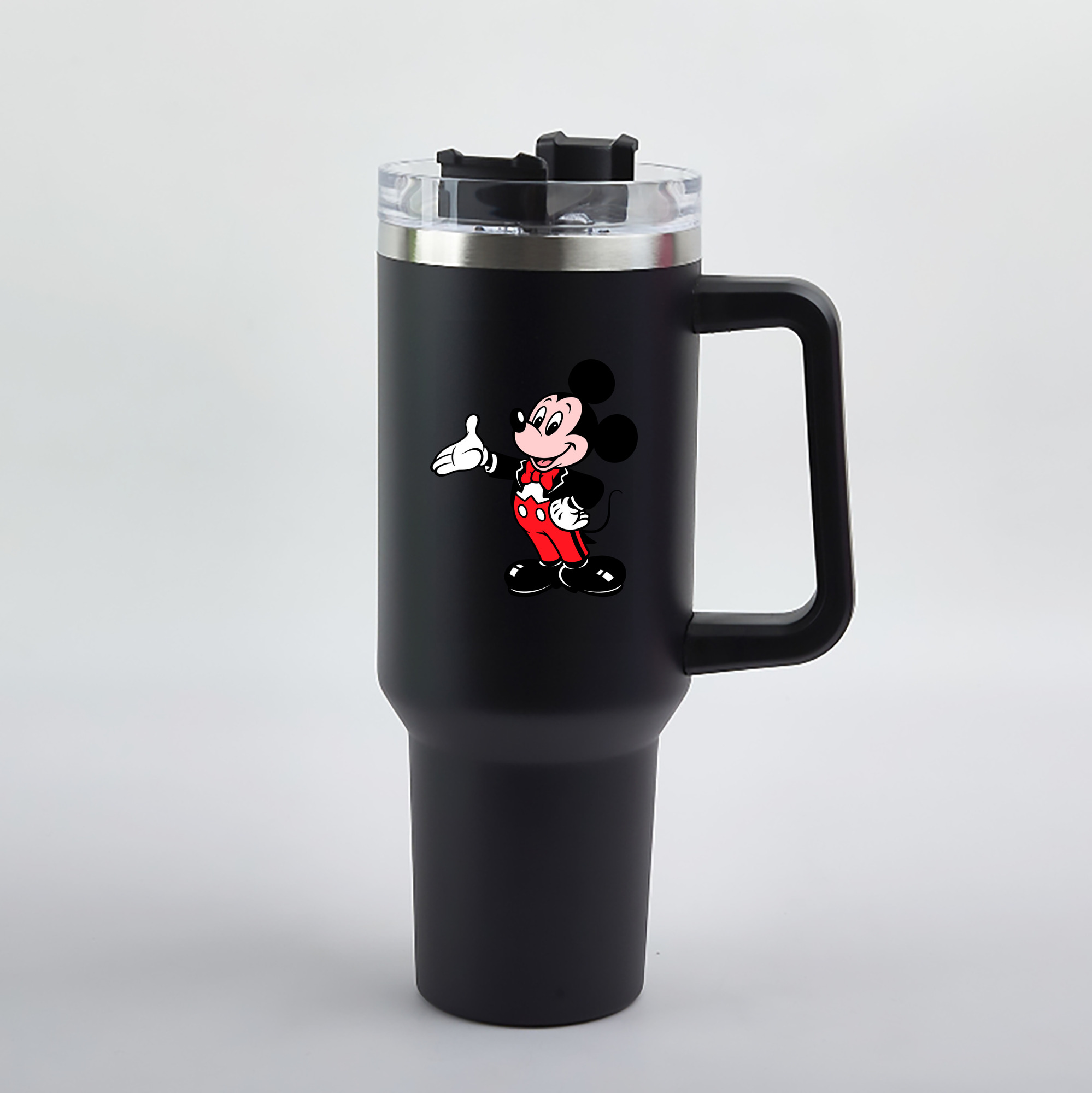 （画像用） ミッキーマウス Mickey Mouse 1200mL車用タンブラー（カラープリント）