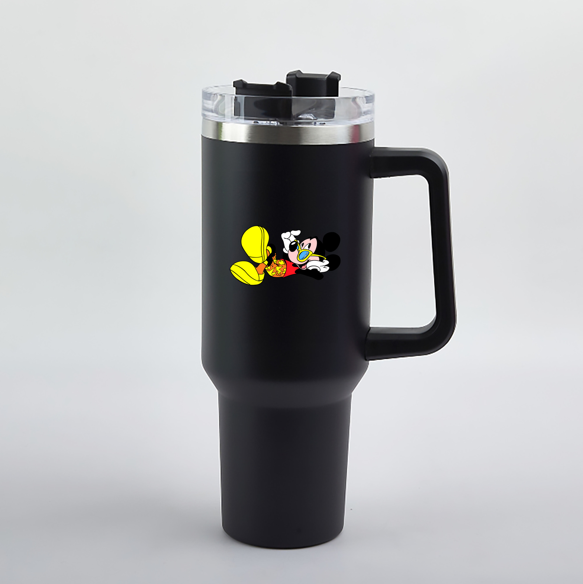 （画像用） ミッキーマウス Mickey Mouse 1200mL車用タンブラー（カラープリント）