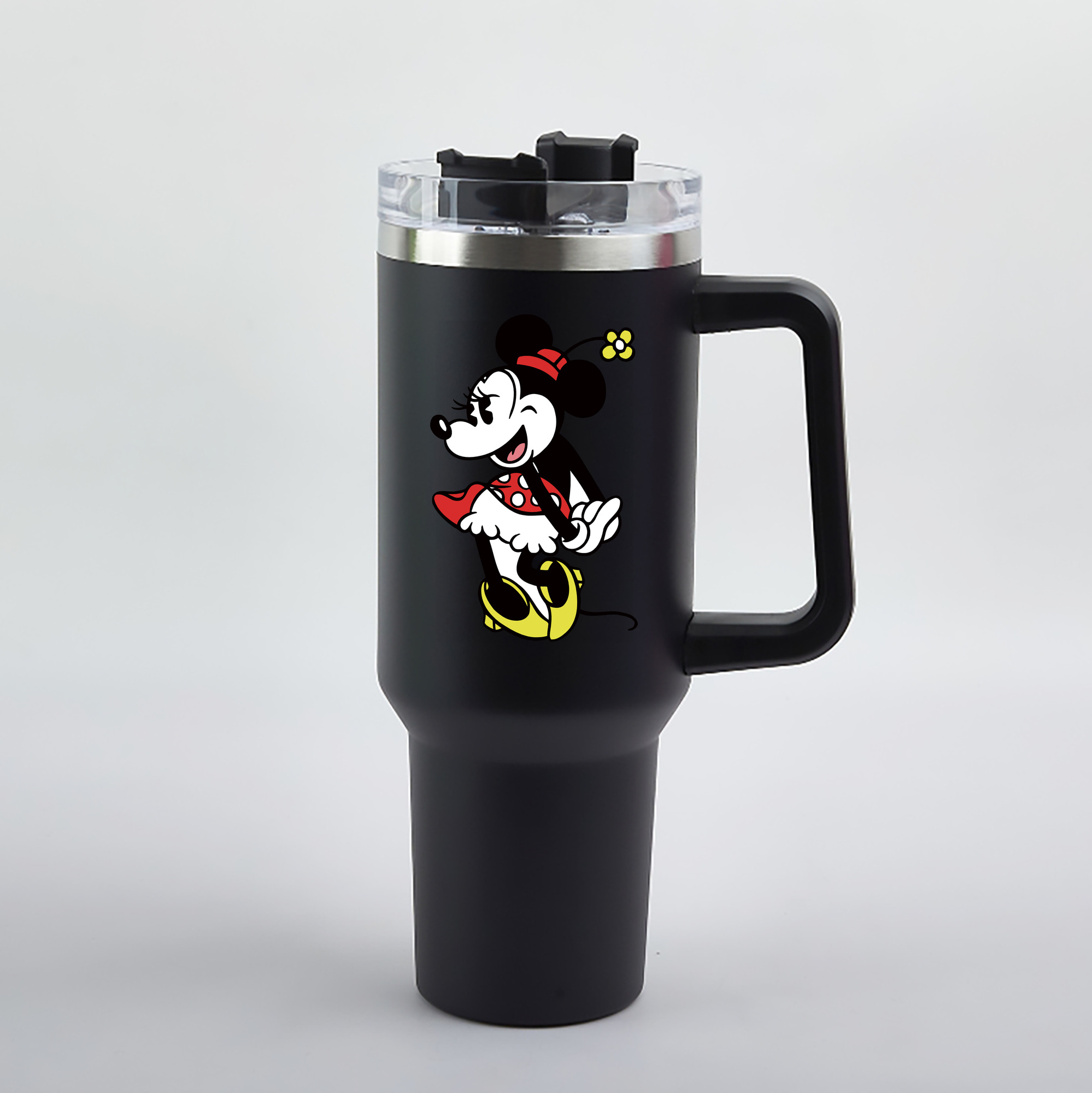（画像用） ミッキーマウス Mickey Mouse 1200mL車用タンブラー（カラープリント）