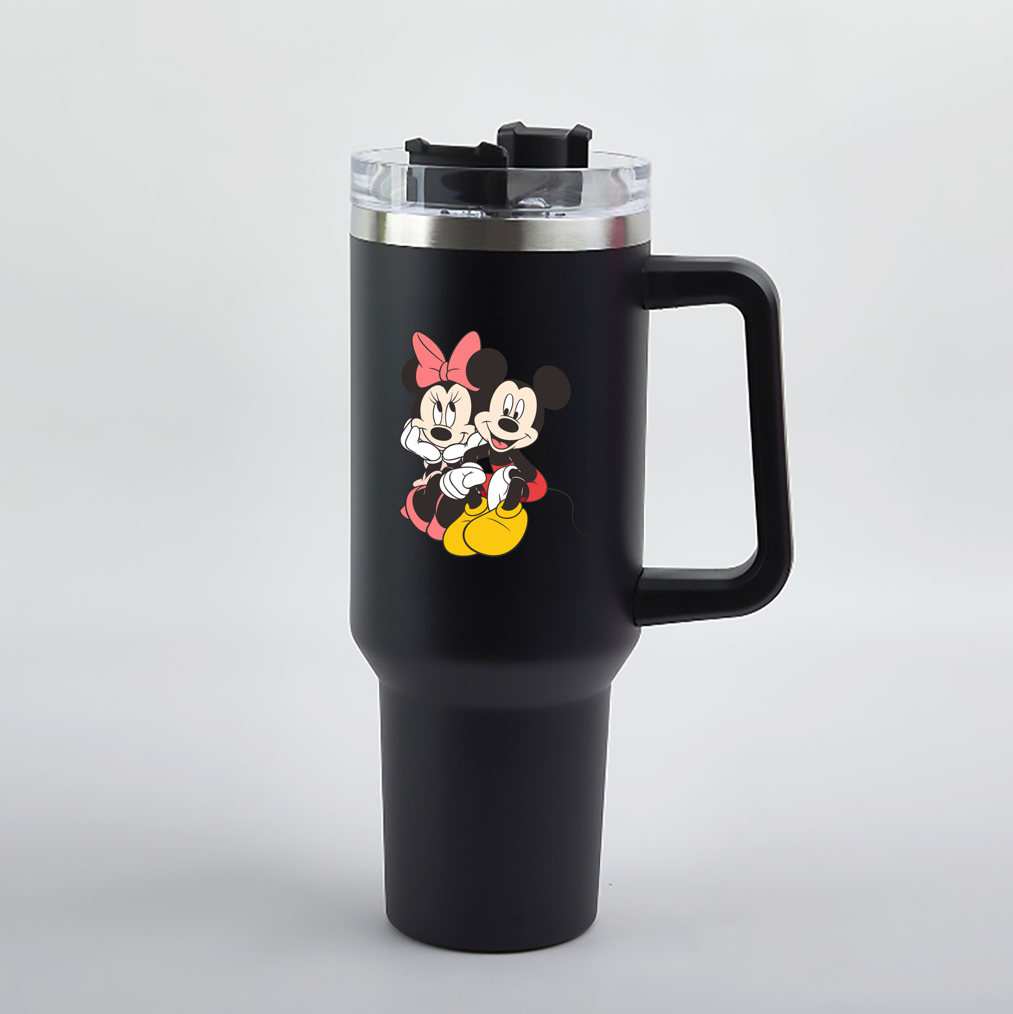 （画像用） ミッキーマウス Mickey Mouse 1200mL車用タンブラー（カラープリント）