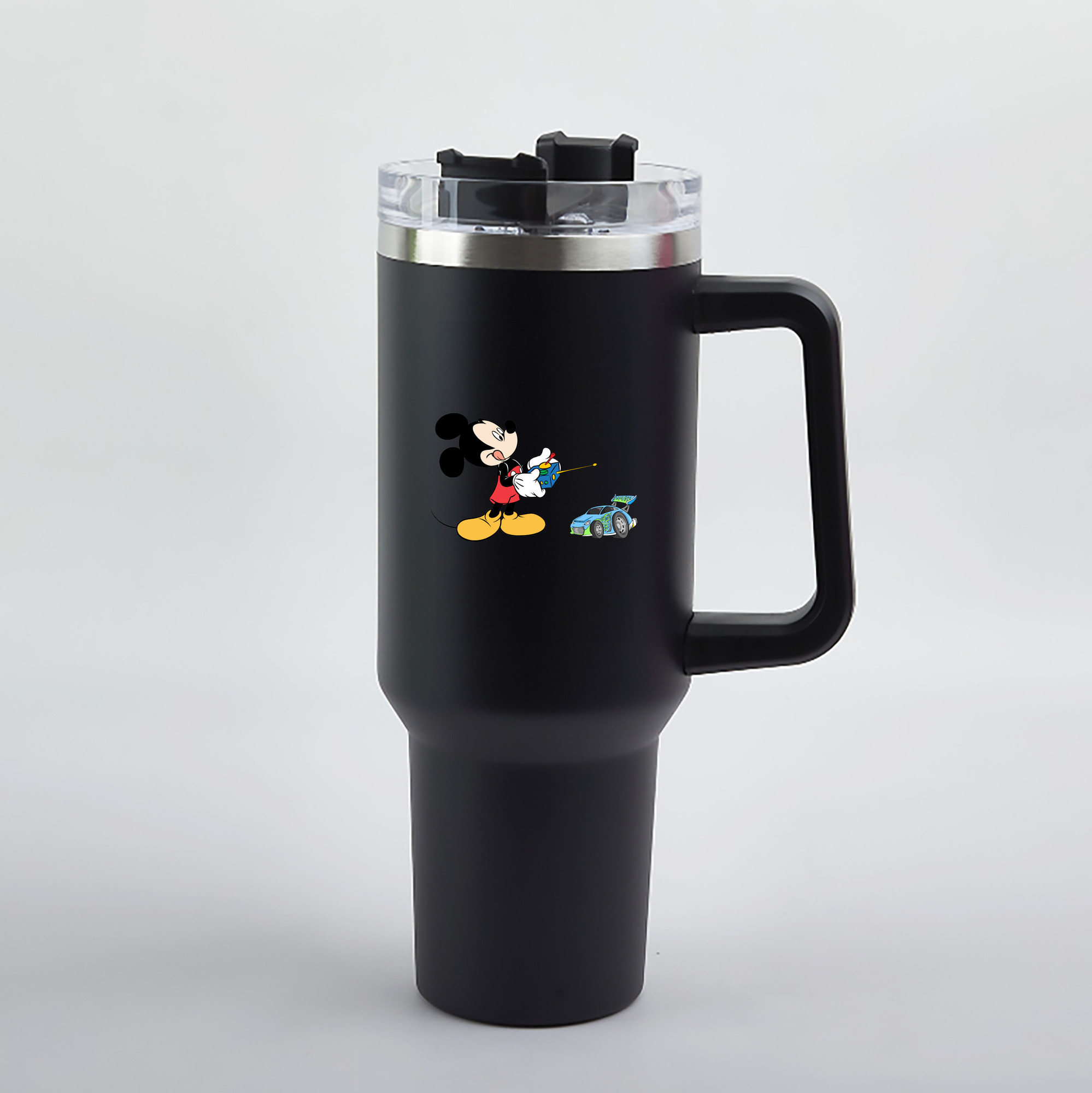 （画像用） ミッキーマウス Mickey Mouse 1200mL車用タンブラー（カラープリント）
