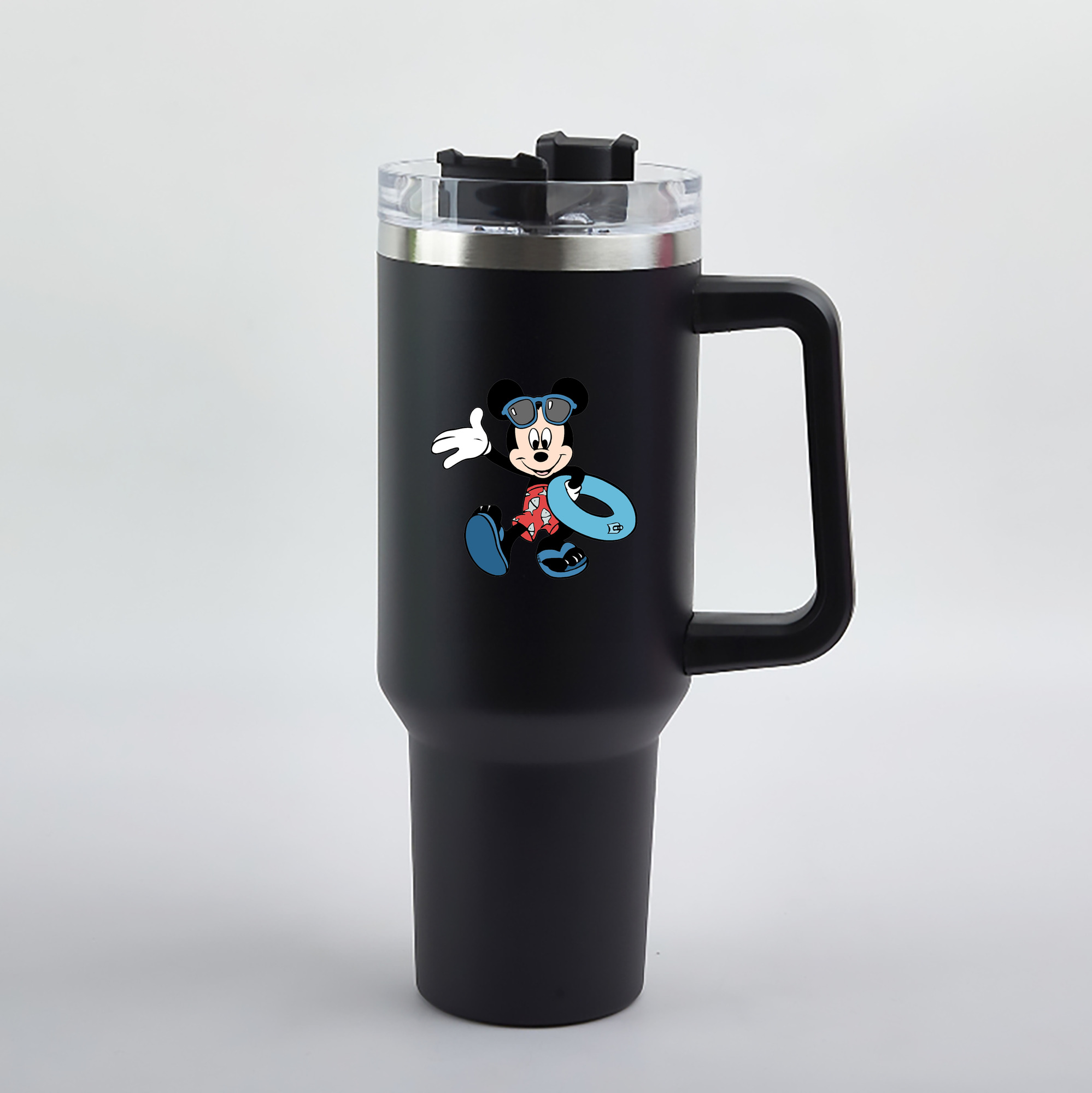 （画像用） ミッキーマウス Mickey Mouse 1200mL車用タンブラー（カラープリント）