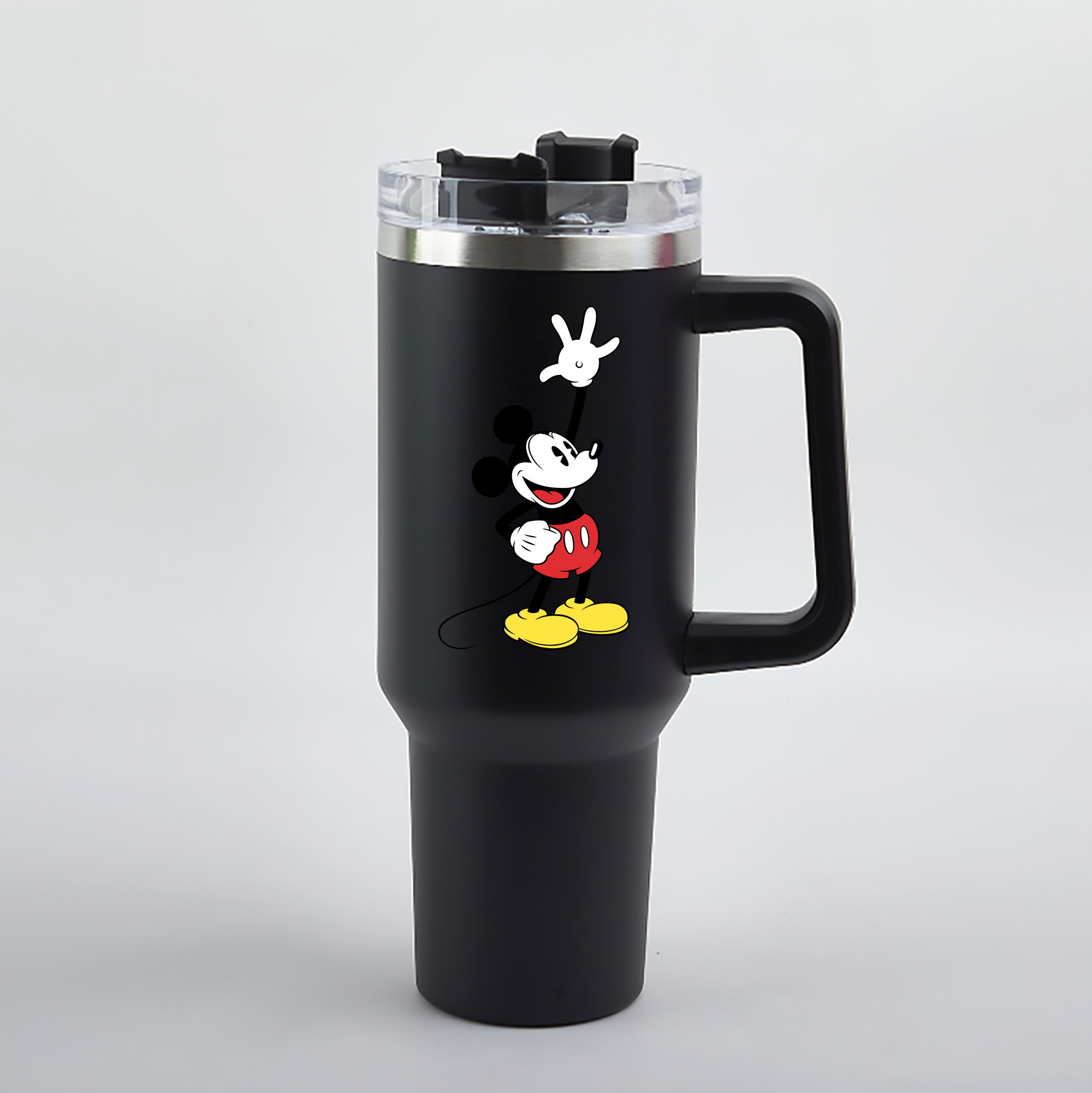 （画像用） ミッキーマウス Mickey Mouse 1200mL車用タンブラー（カラープリント）