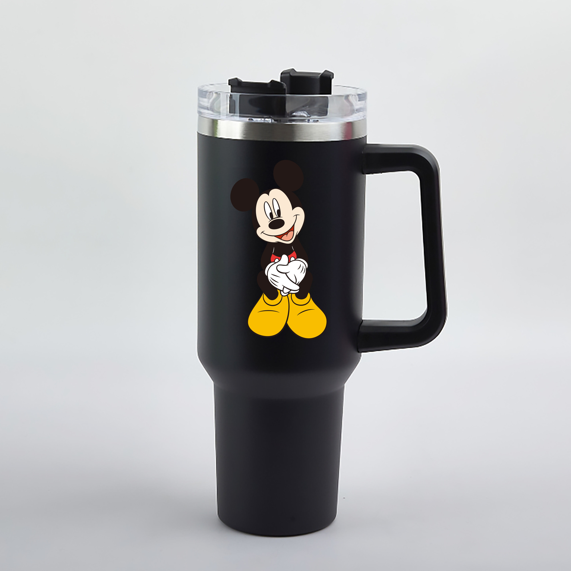 （画像用） ミッキーマウス Mickey Mouse 1200mL車用タンブラー（カラープリント）