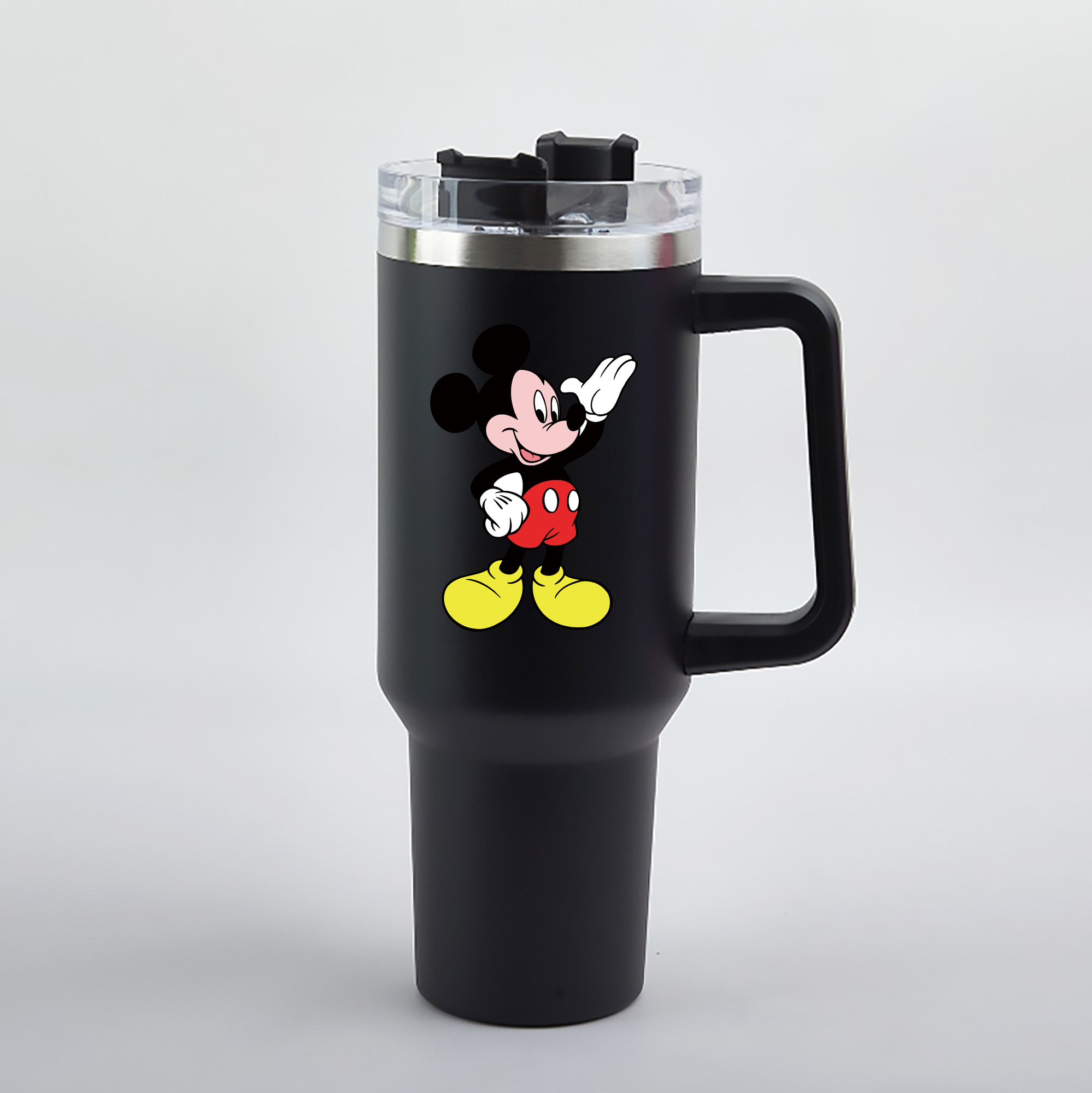 （画像用） ミッキーマウス Mickey Mouse 1200mL車用タンブラー（カラープリント）