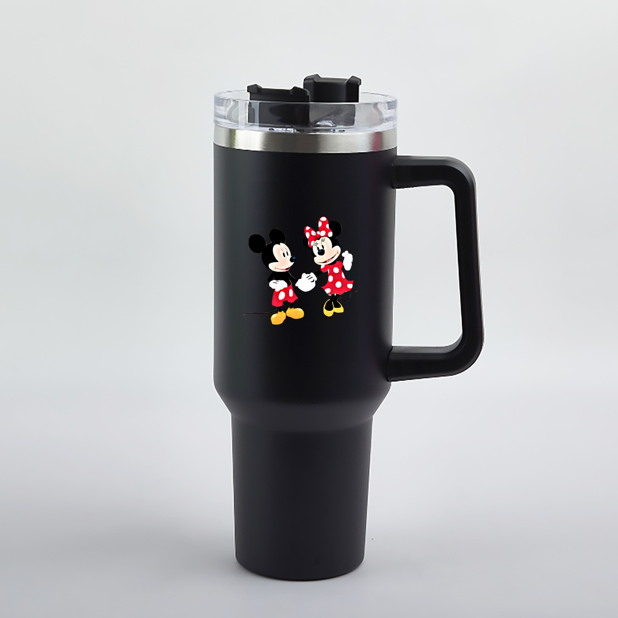 （画像用） ミッキーマウス Mickey Mouse 1200mL車用タンブラー（カラープリント）