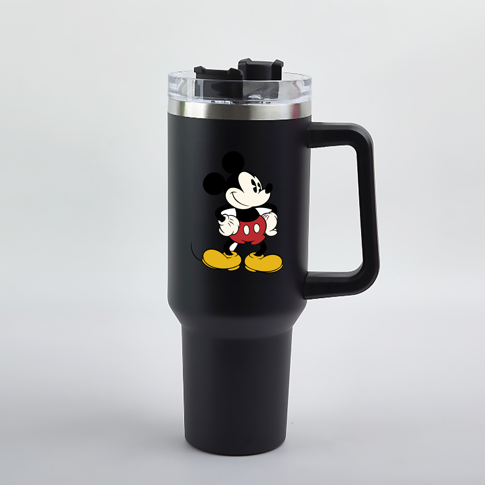 （画像用） ミッキーマウス Mickey Mouse 1200mL車用タンブラー（カラープリント）