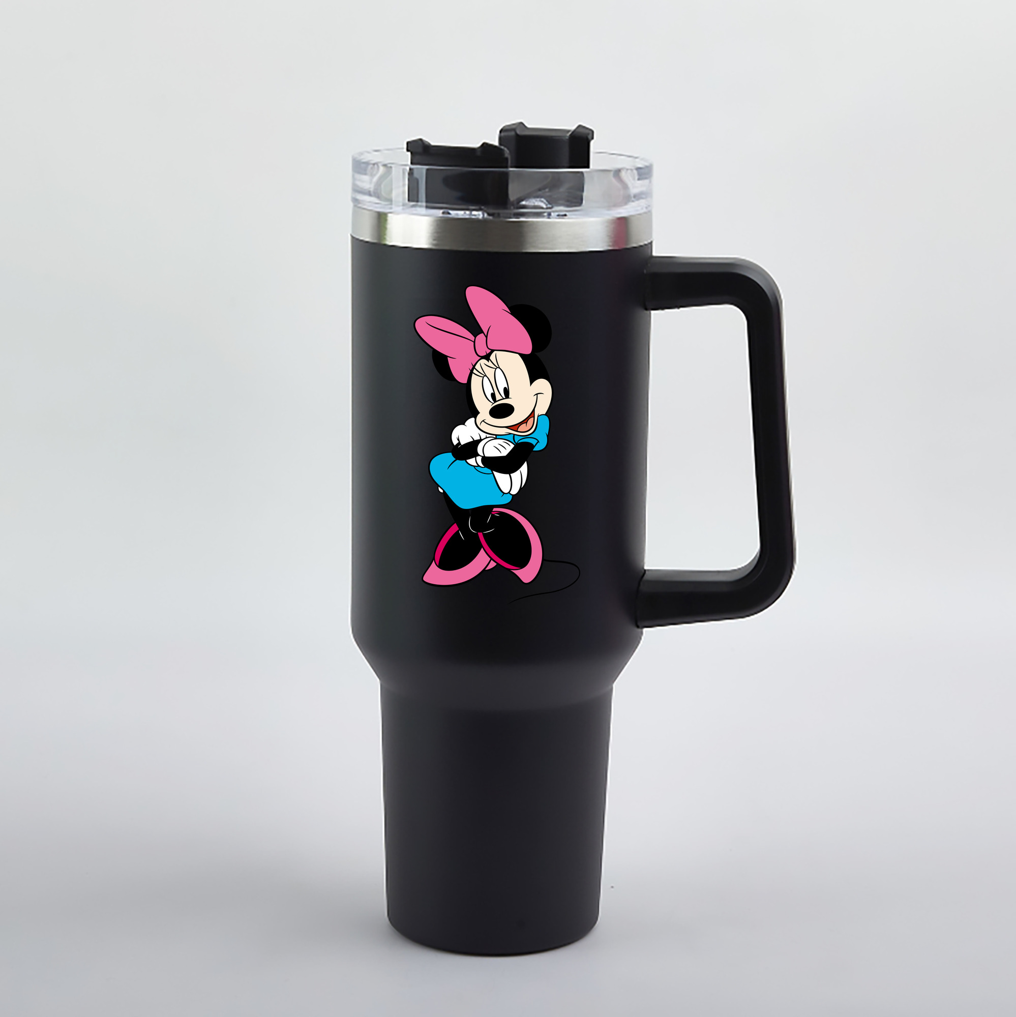 （画像用） ミッキーマウス Mickey Mouse 1200mL車用タンブラー（カラープリント）