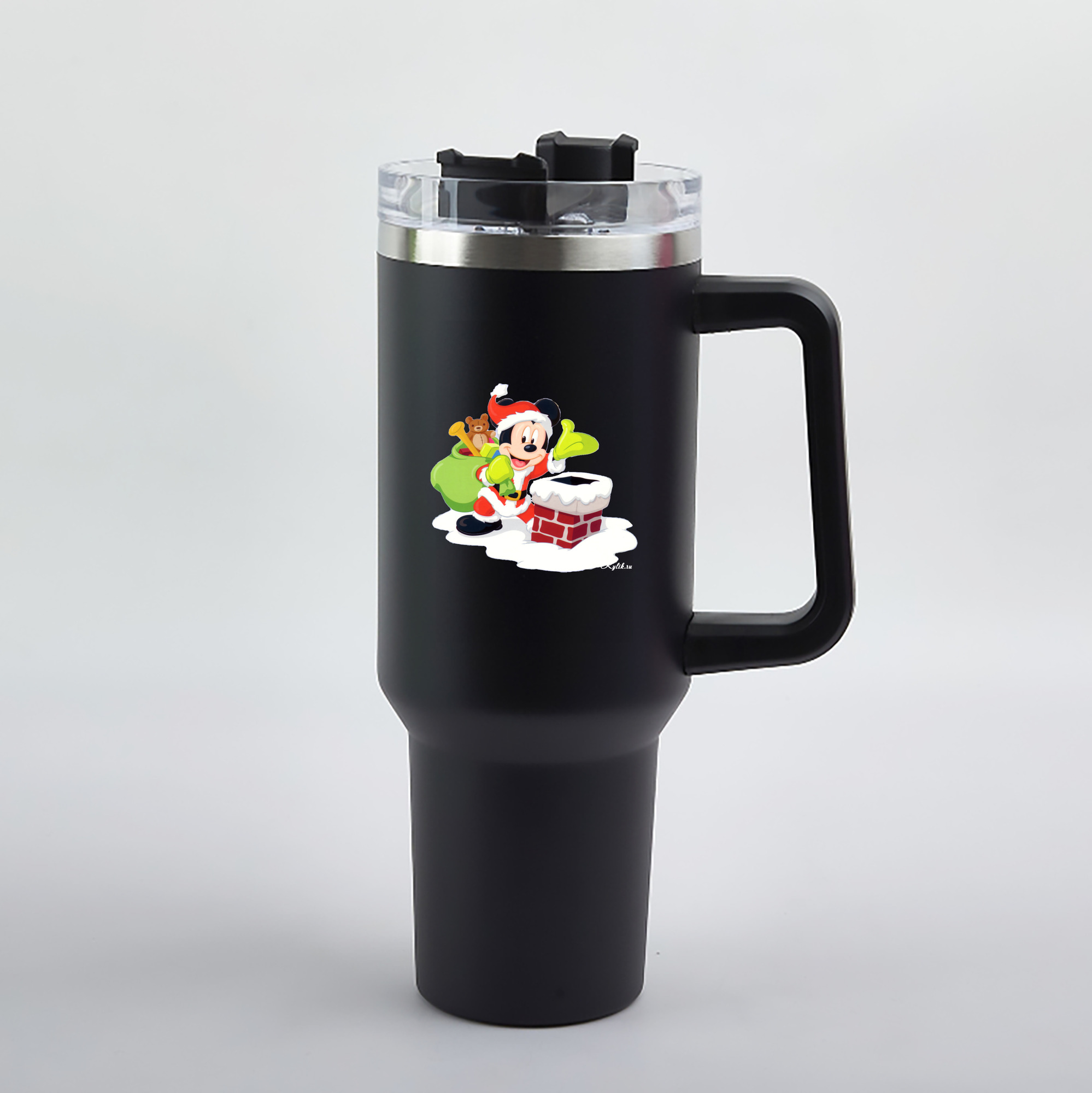 （画像用） ミッキーマウス Mickey Mouse 1200mL車用タンブラー（カラープリント）
