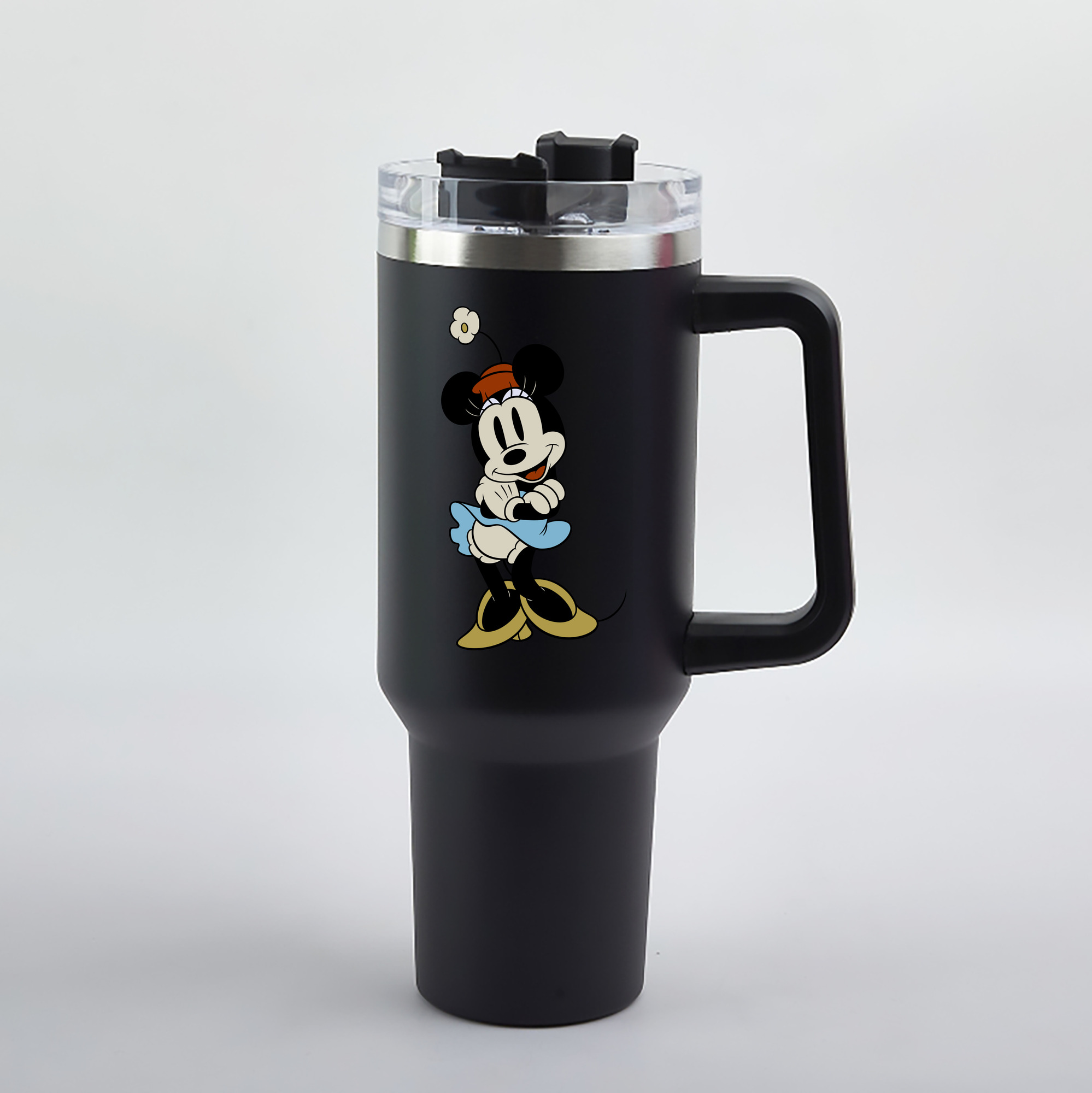 （画像用） ミッキーマウス Mickey Mouse 1200mL車用タンブラー（カラープリント）