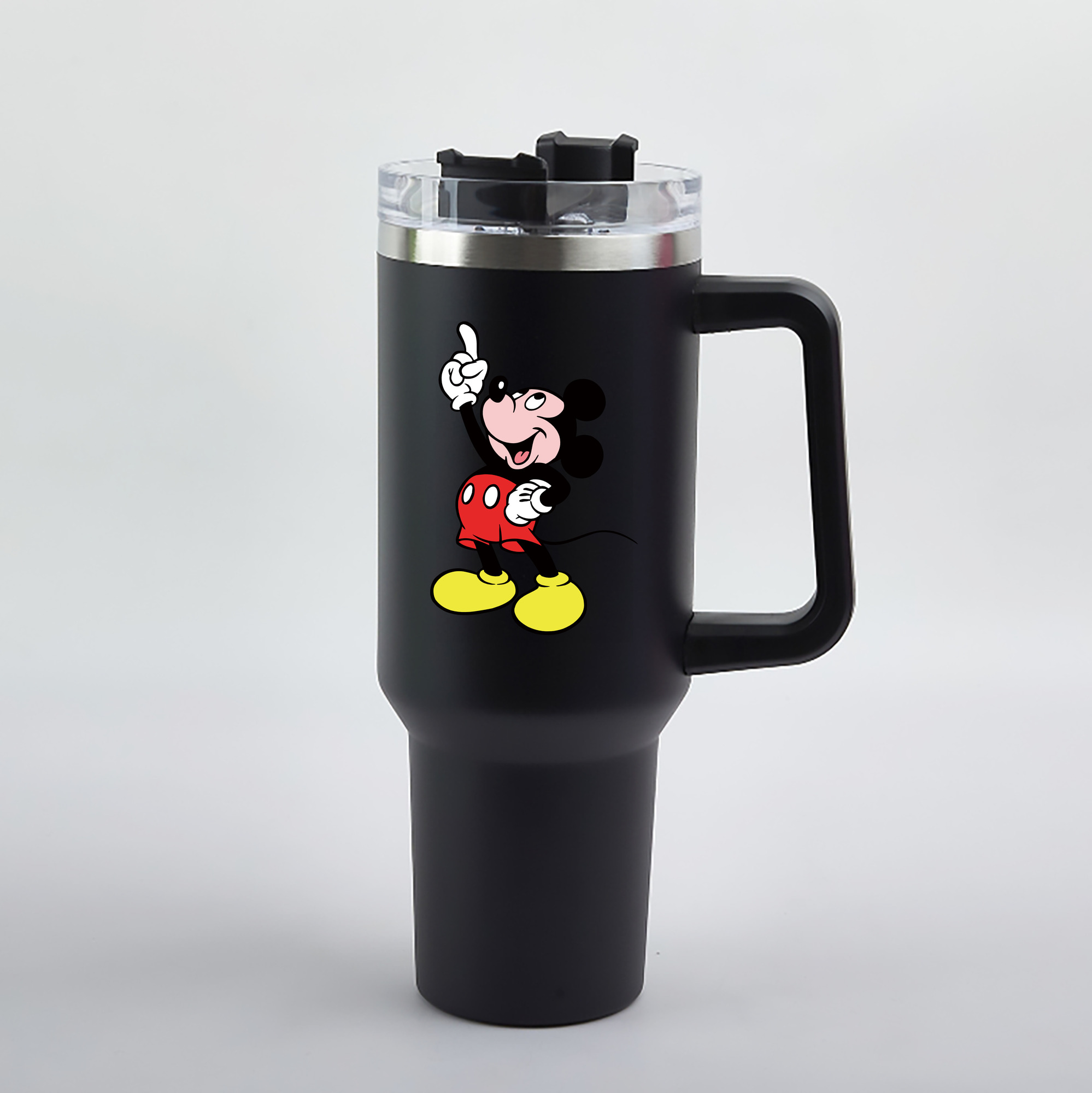 （画像用） ミッキーマウス Mickey Mouse 1200mL車用タンブラー（カラープリント）