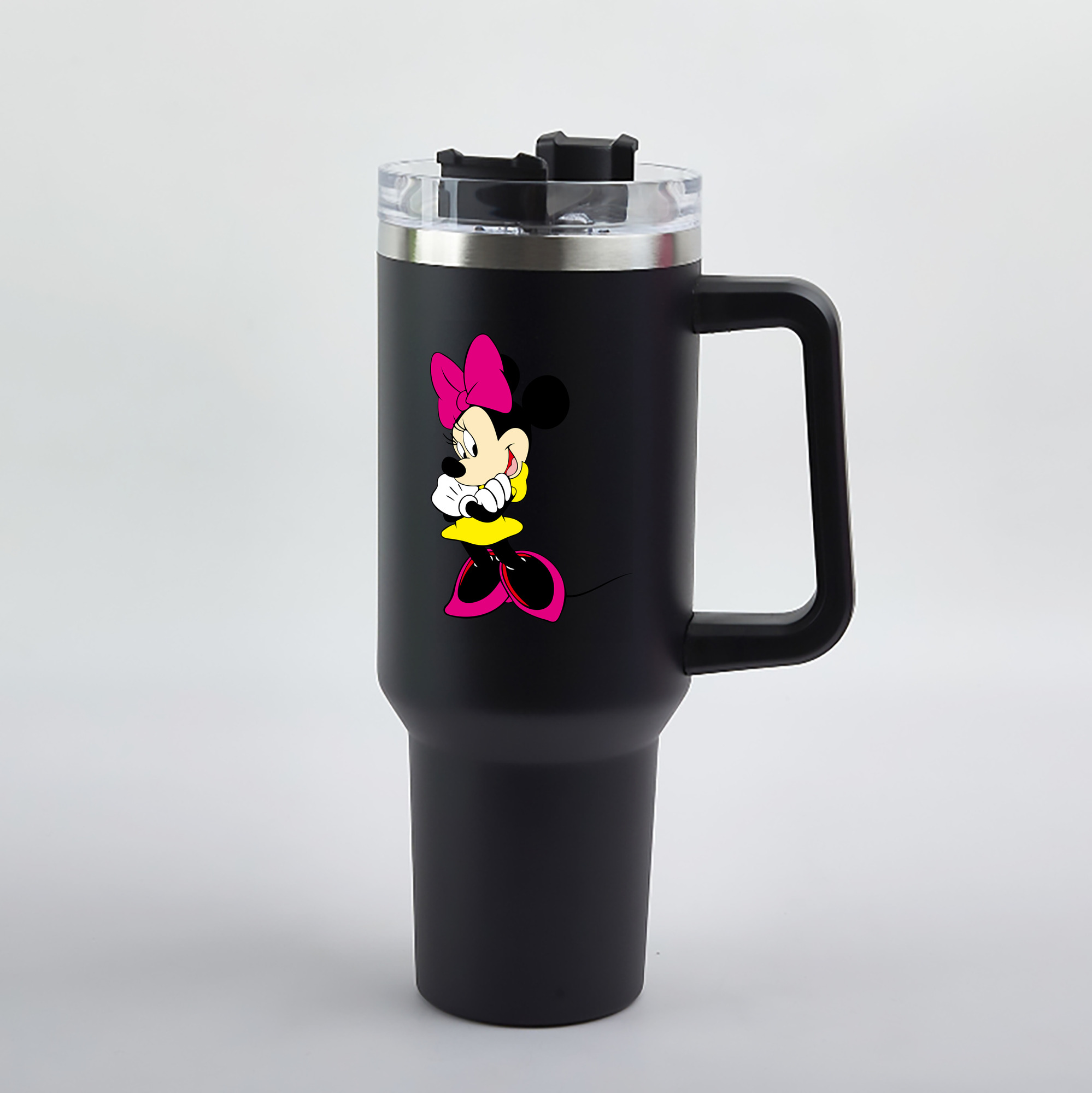 （画像用） ミッキーマウス Mickey Mouse 1200mL車用タンブラー（カラープリント）
