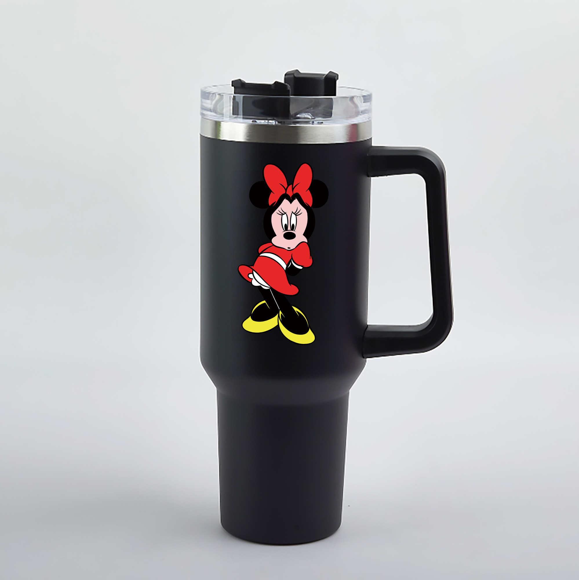 （画像用） ミッキーマウス Mickey Mouse 1200mL車用タンブラー（カラープリント）