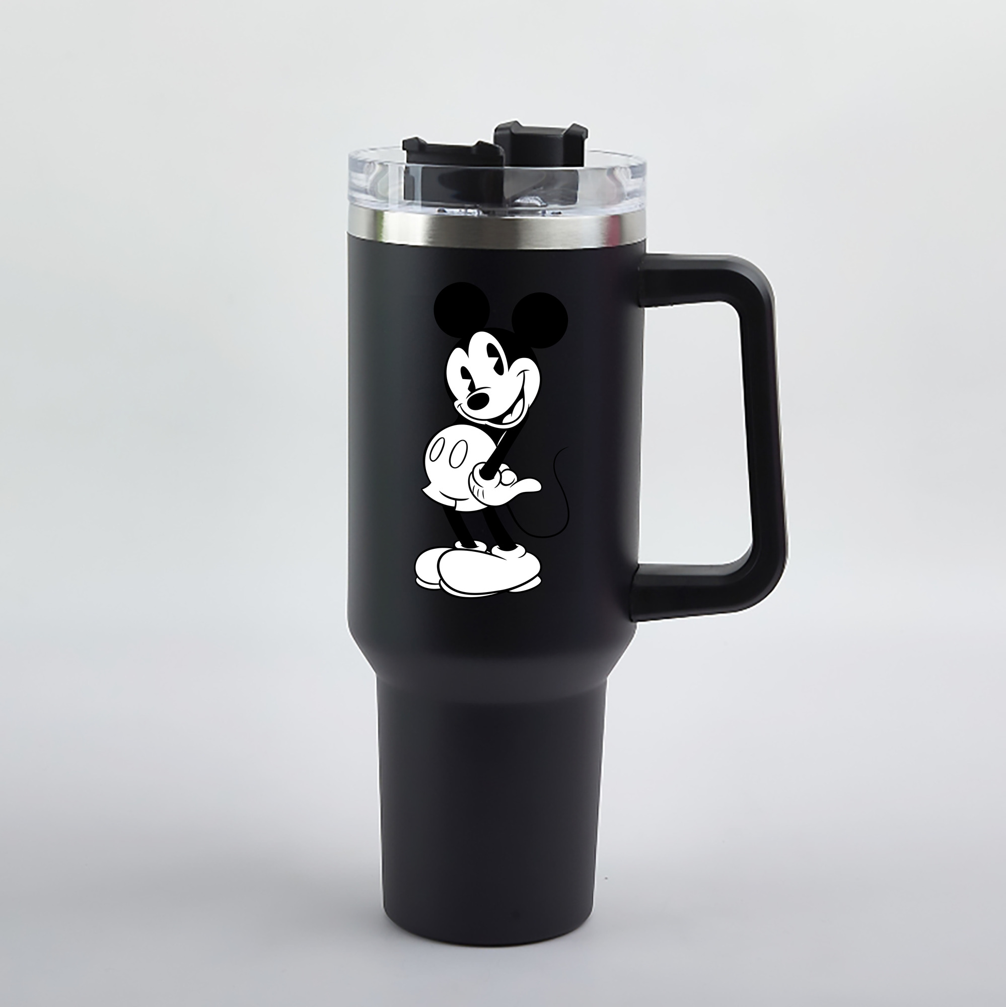 （画像用） ミッキーマウス Mickey Mouse 1200mL車用タンブラー（カラープリント）