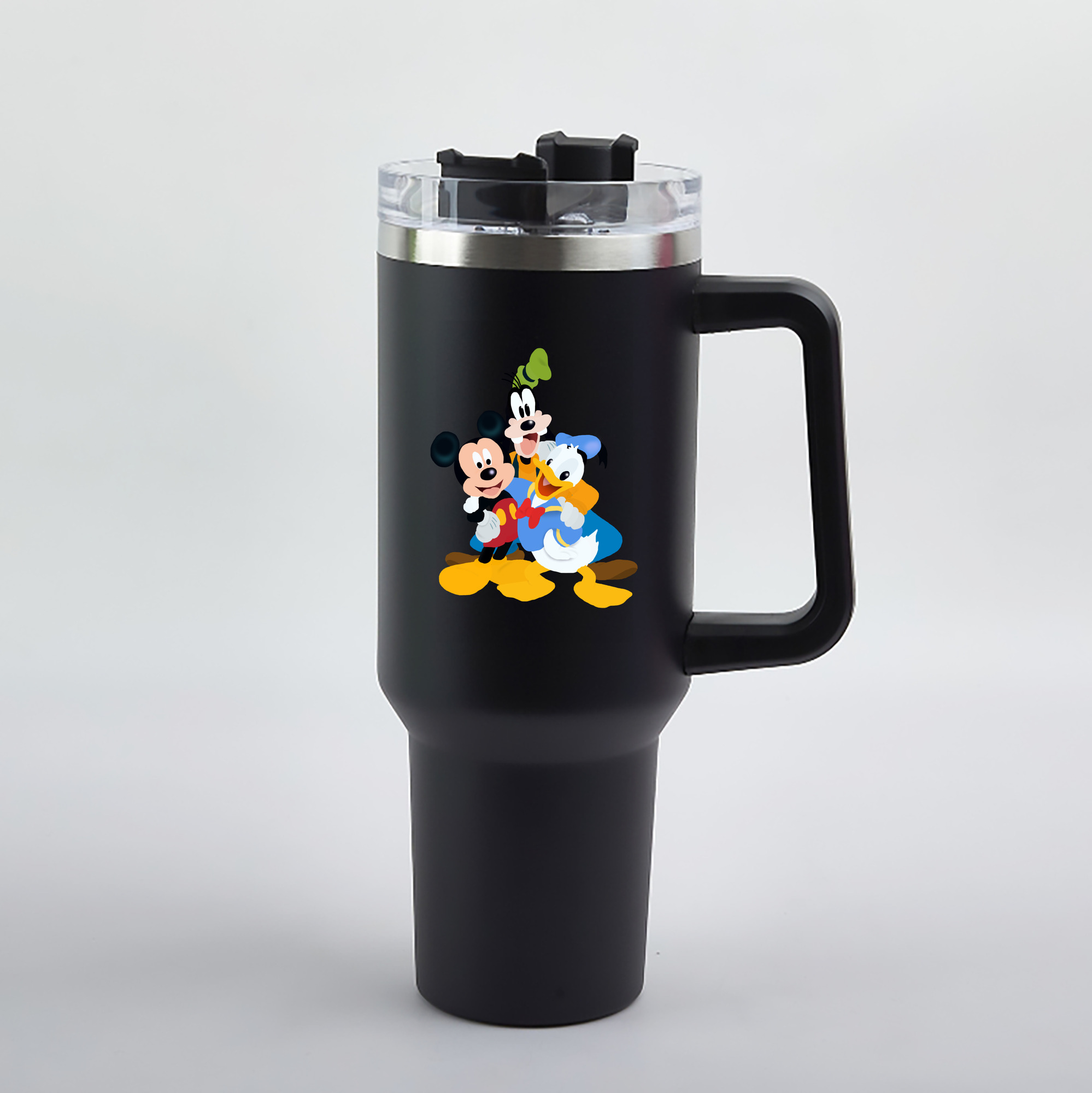 （画像用） ミッキーマウス Mickey Mouse 1200mL車用タンブラー（カラープリント）