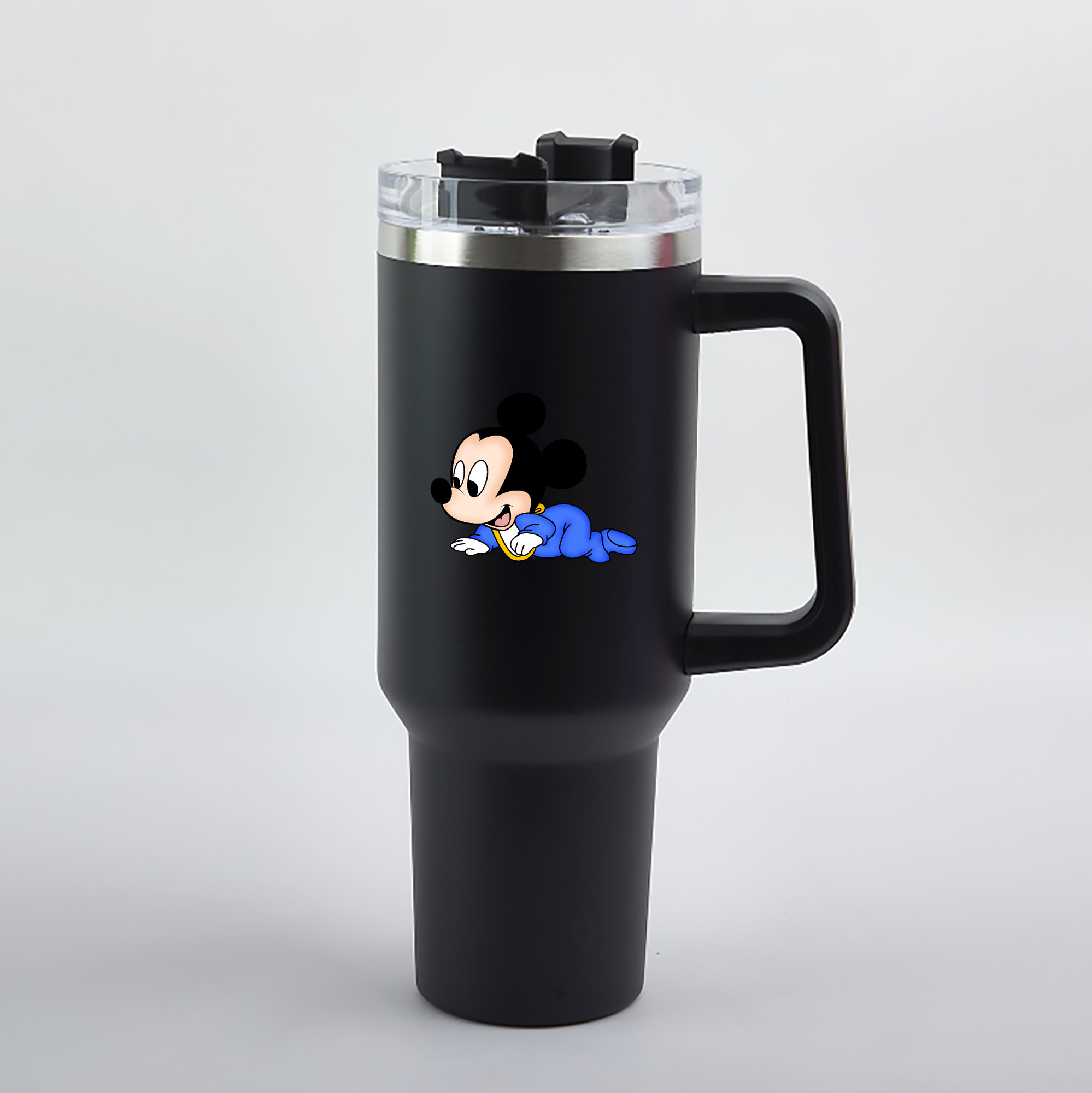 （画像用） ミッキーマウス Mickey Mouse 1200mL車用タンブラー（カラープリント）