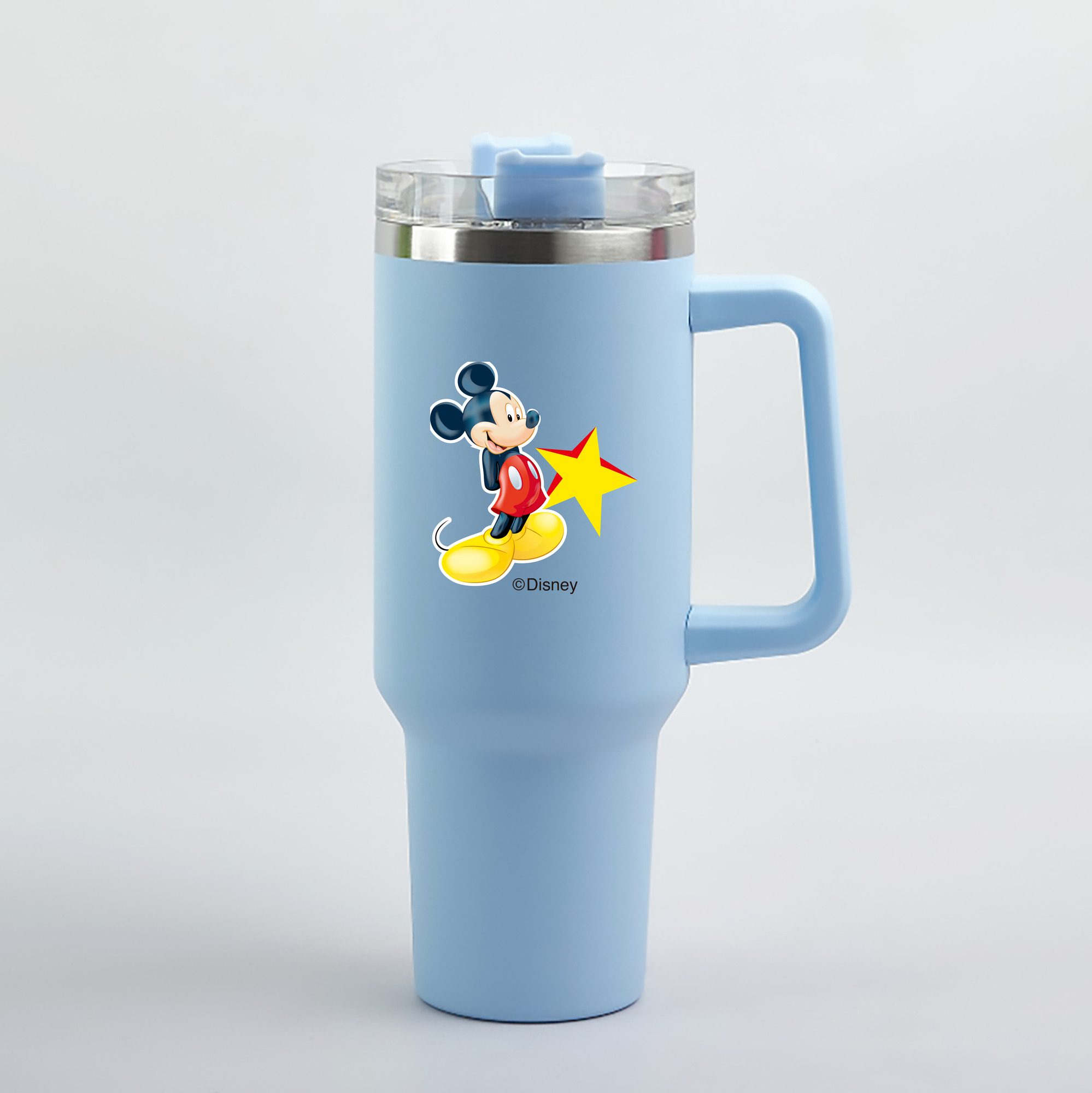 （画像用） ミッキーマウス Mickey Mouse 1200mL車用タンブラー（カラープリント）