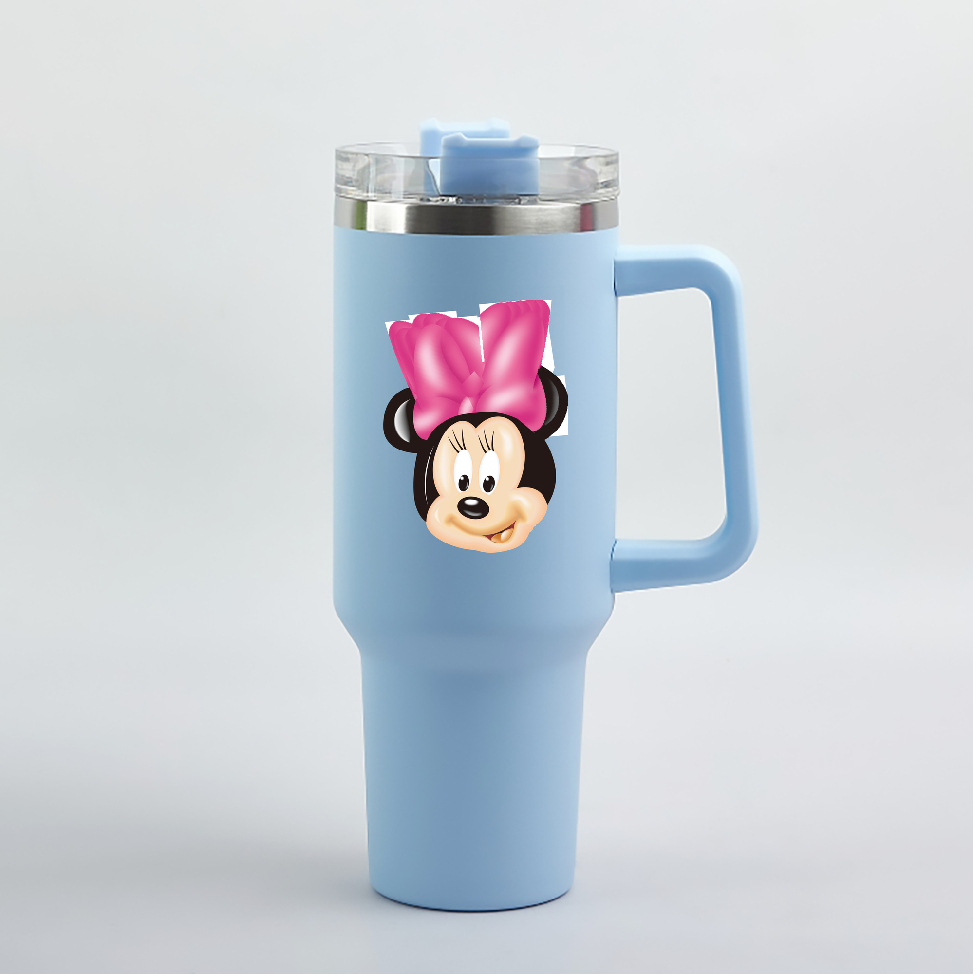 （画像用） ミッキーマウス Mickey Mouse 1200mL車用タンブラー（カラープリント）