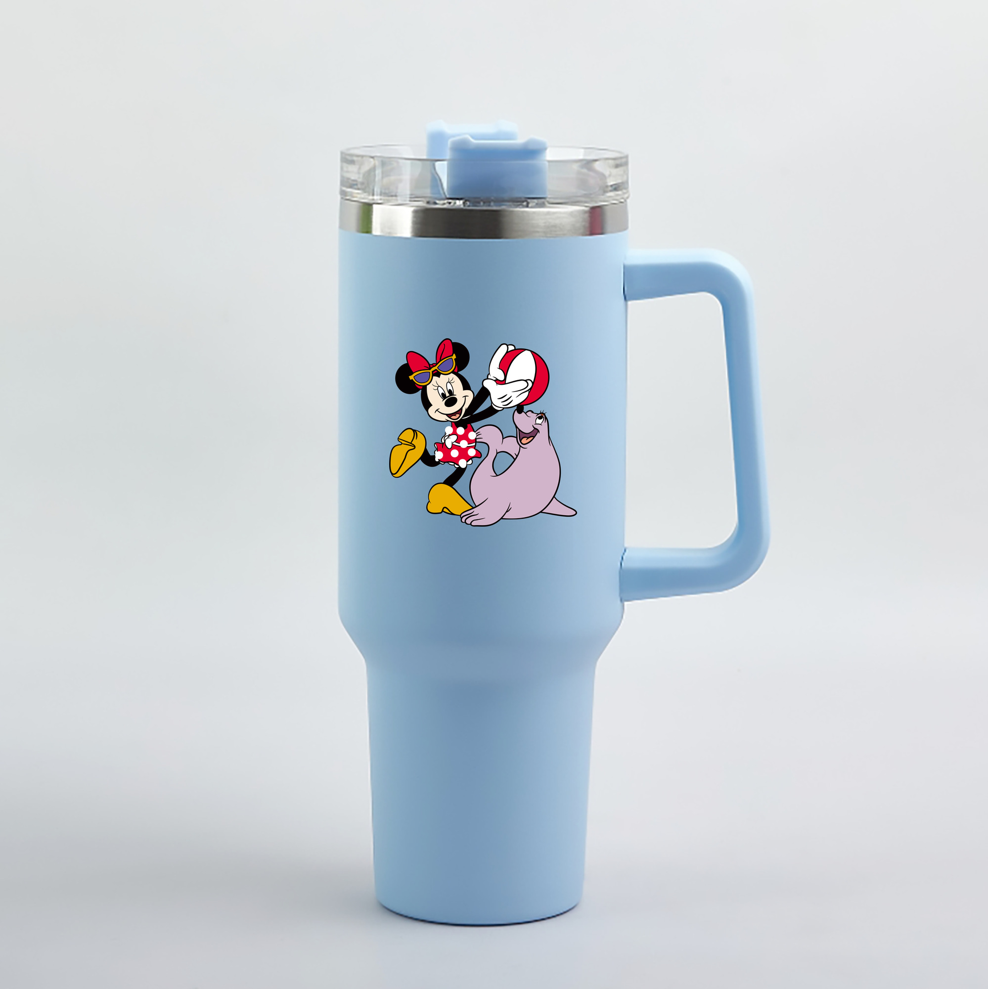 （画像用） ミッキーマウス Mickey Mouse 1200mL車用タンブラー（カラープリント）