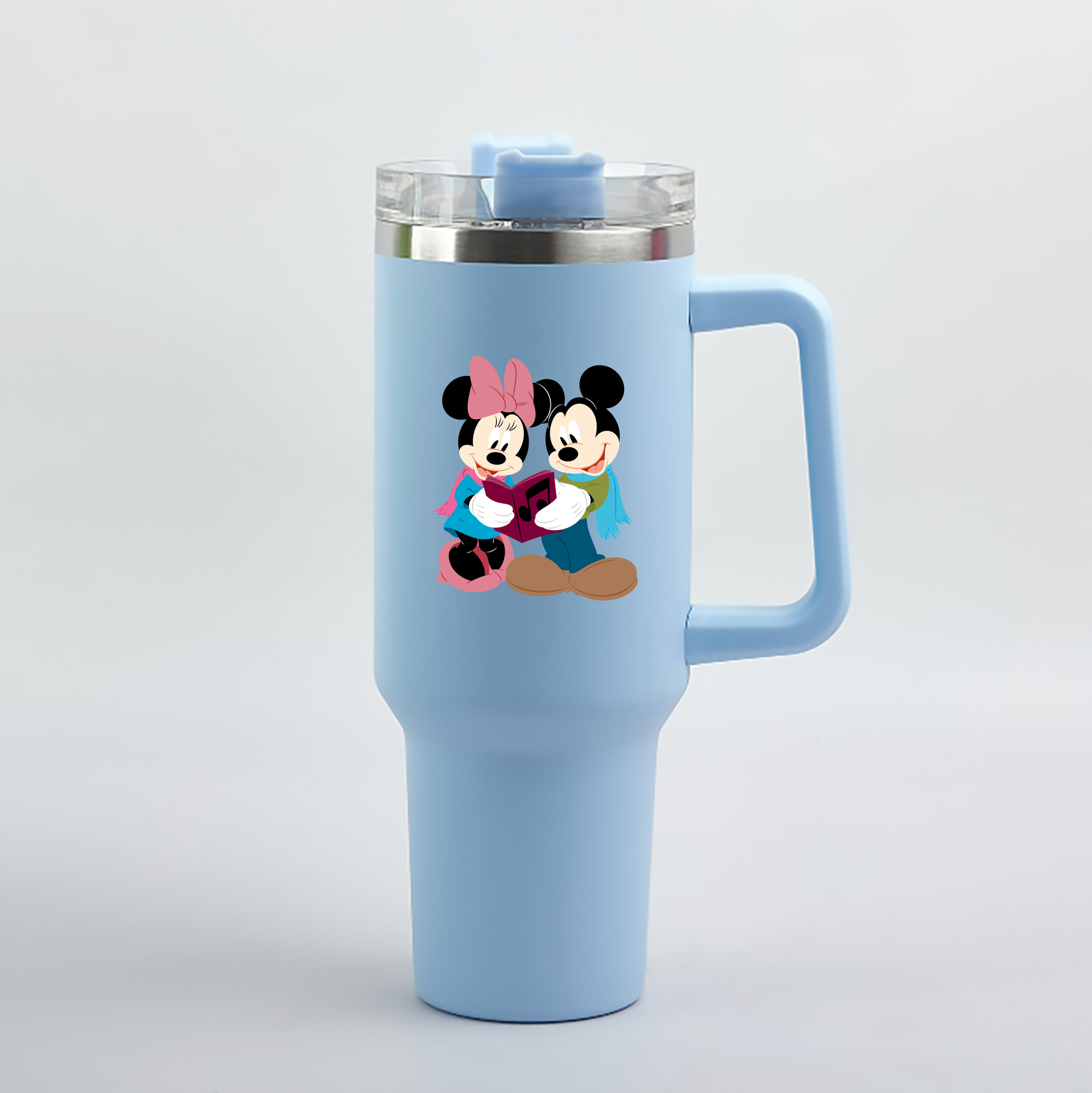 （画像用） ミッキーマウス Mickey Mouse 1200mL車用タンブラー（カラープリント）
