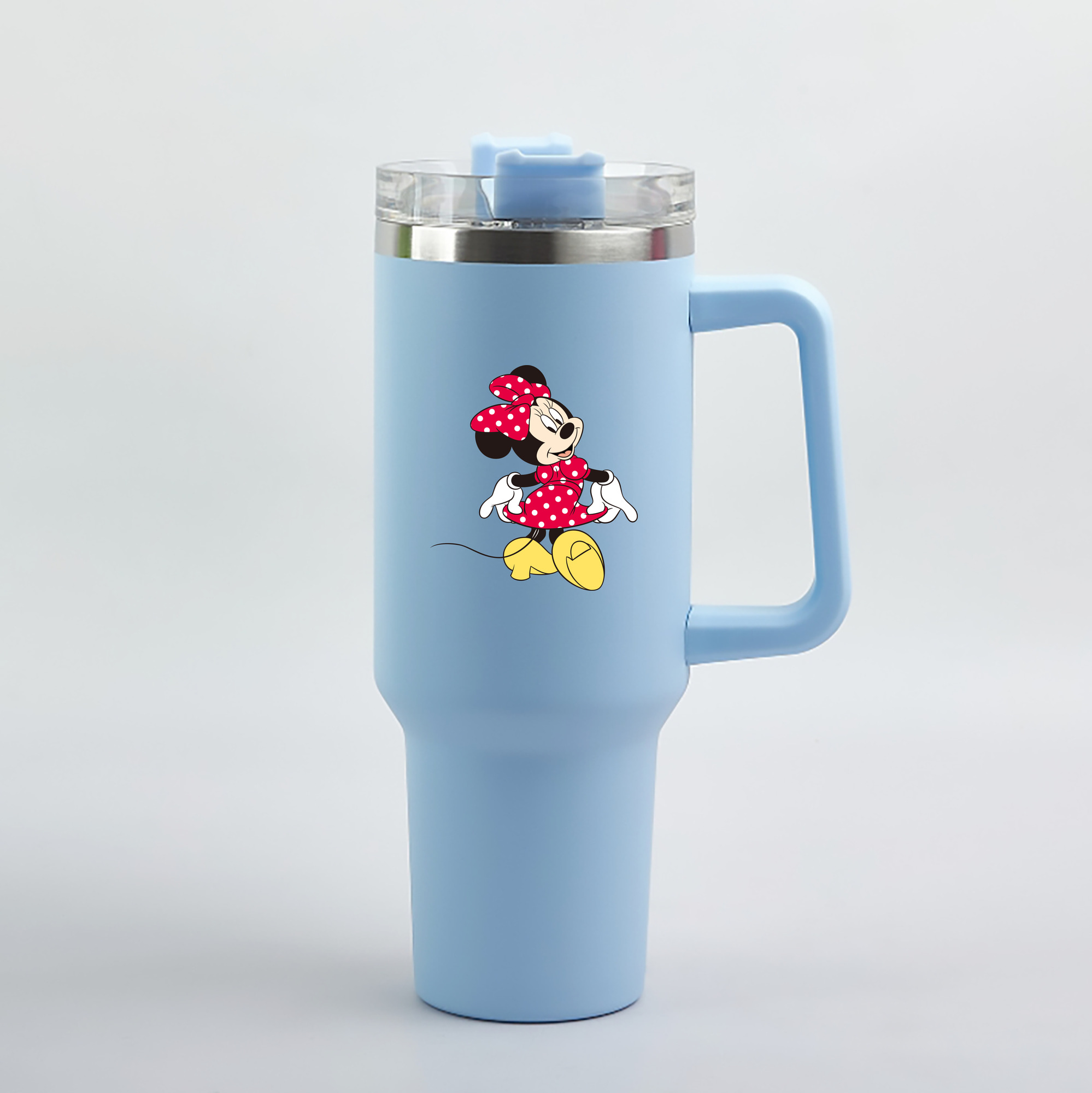 （画像用） ミッキーマウス Mickey Mouse 1200mL車用タンブラー（カラープリント）