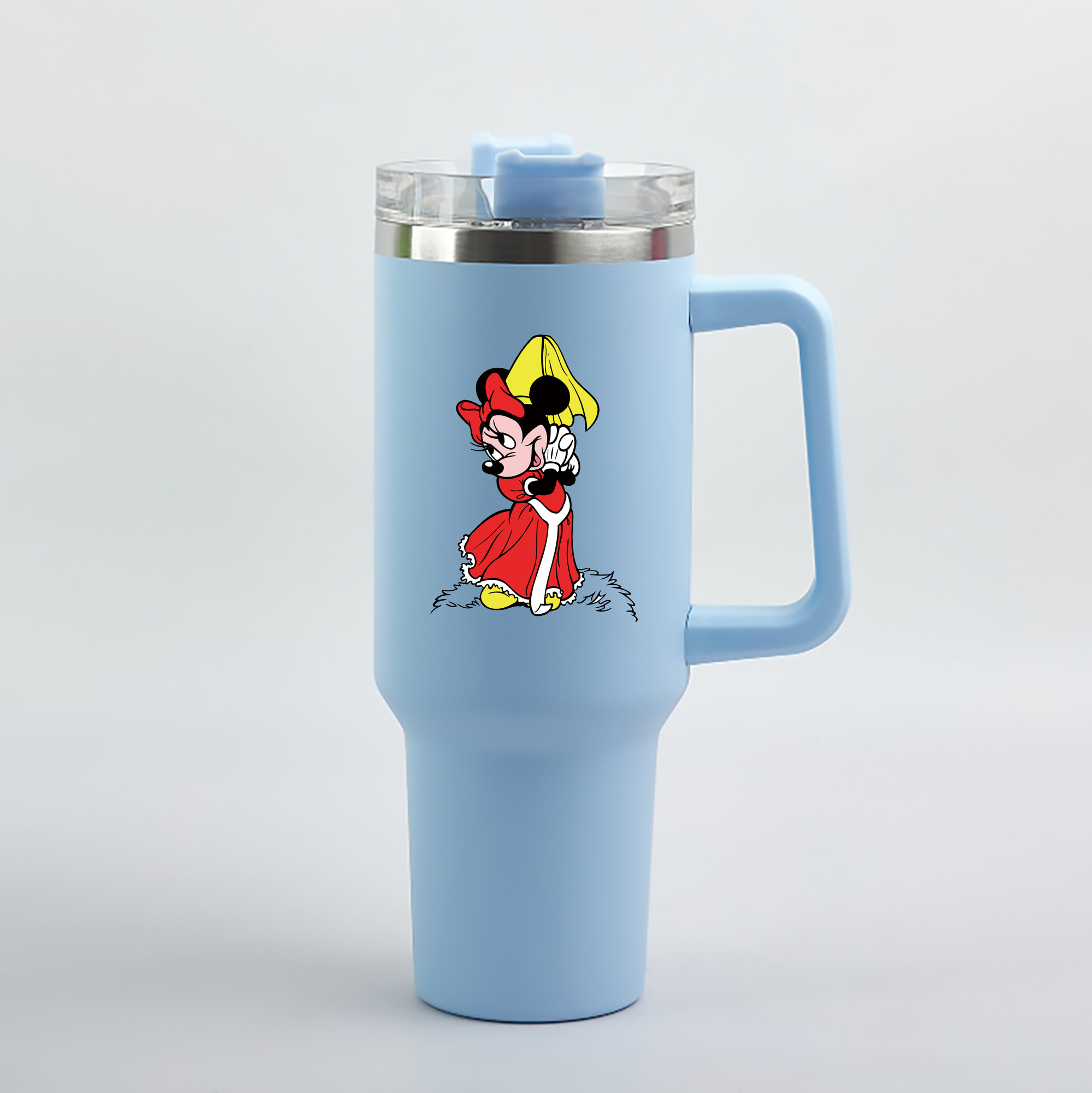 （画像用） ミッキーマウス Mickey Mouse 1200mL車用タンブラー（カラープリント）