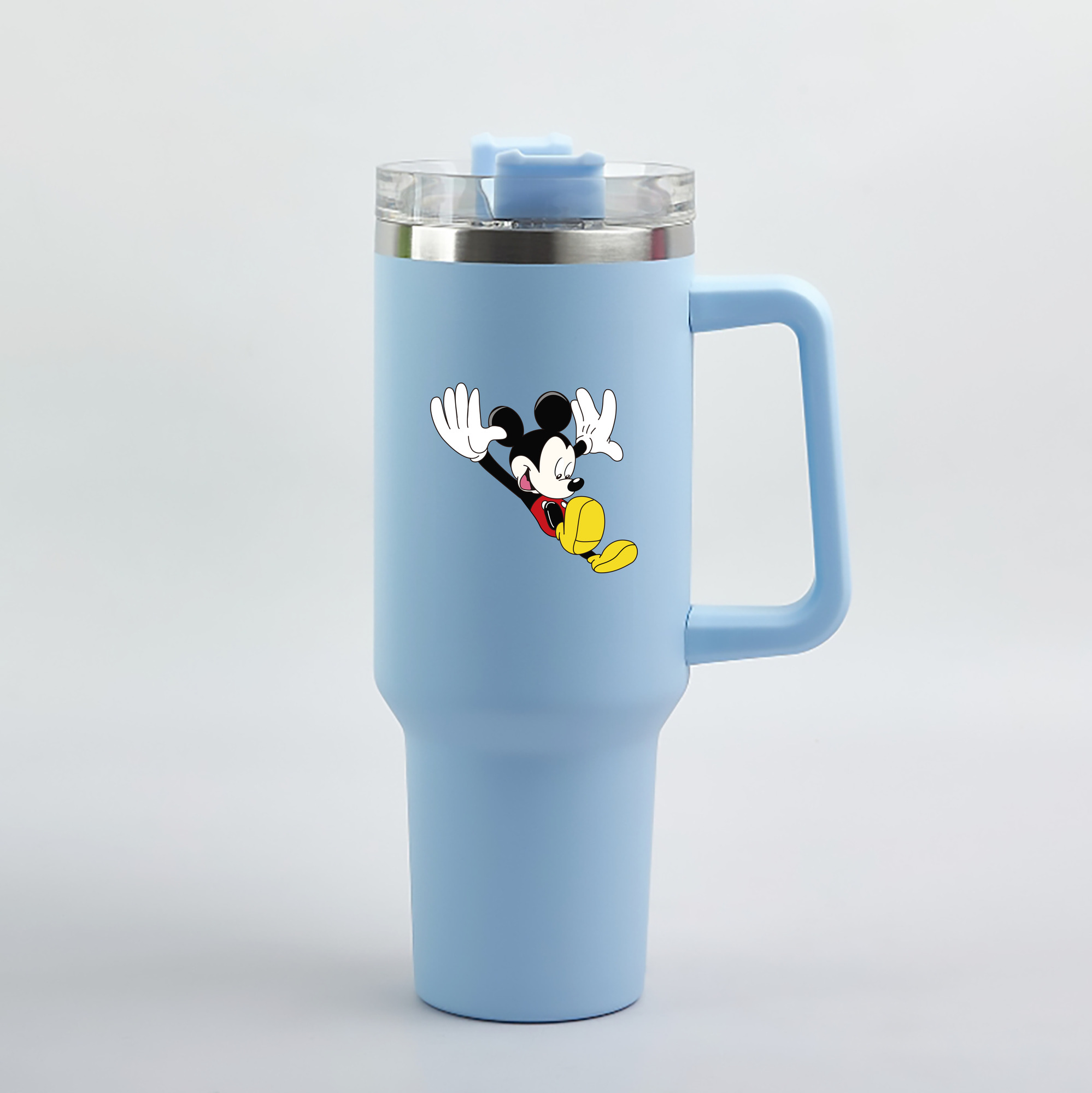 （画像用） ミッキーマウス Mickey Mouse 1200mL車用タンブラー（カラープリント）