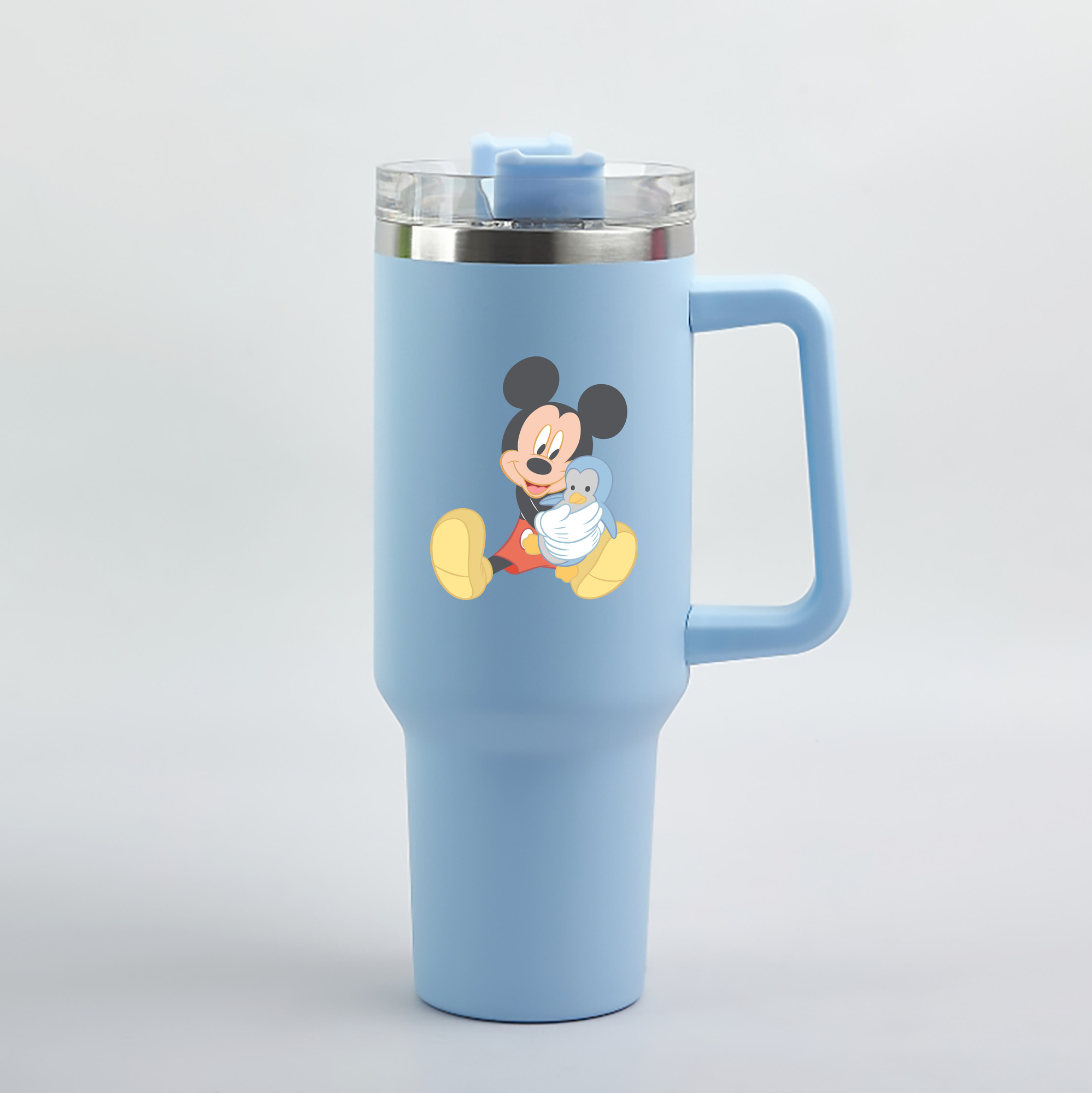 （画像用） ミッキーマウス Mickey Mouse 1200mL車用タンブラー（カラープリント）
